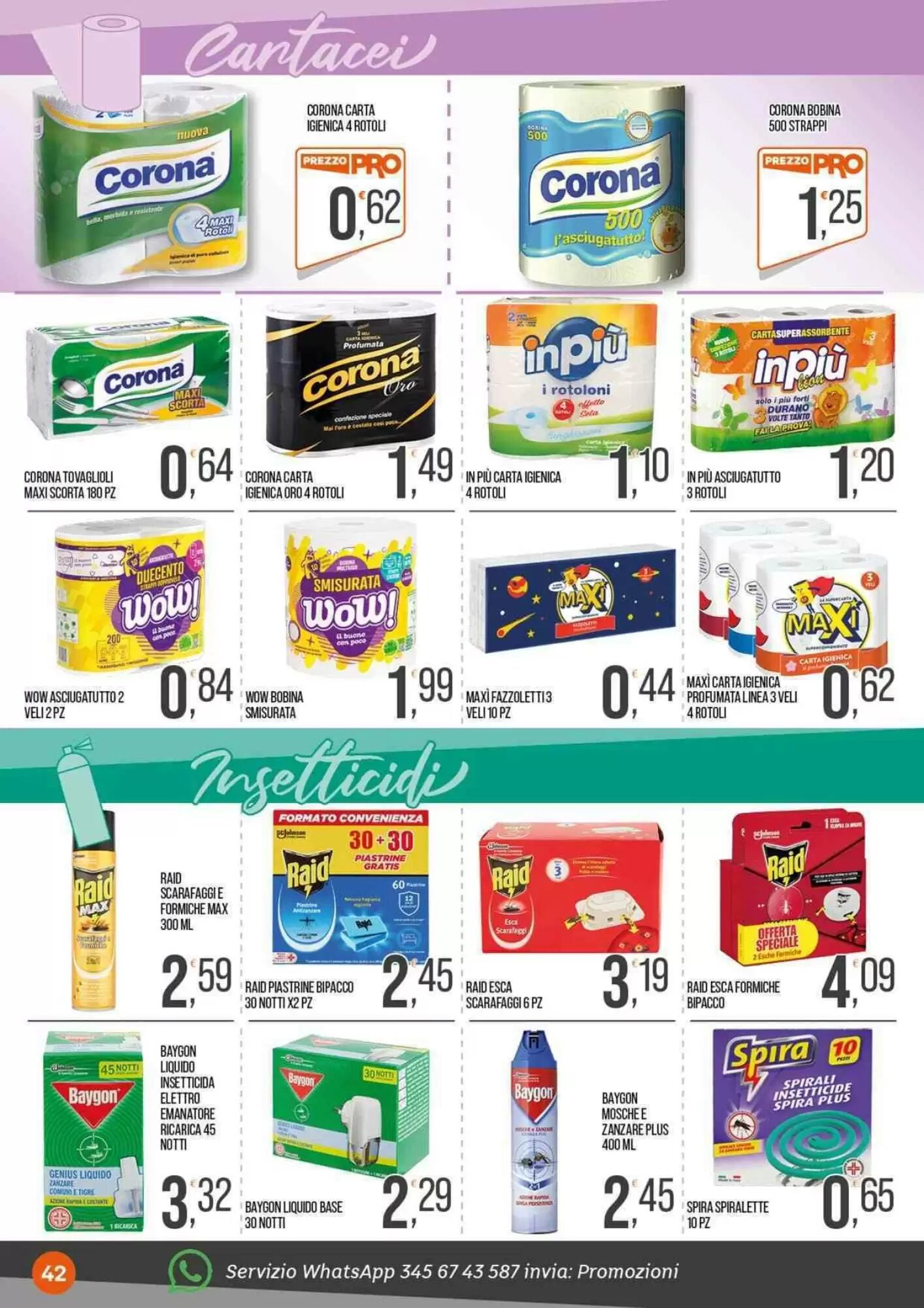Volantino promozionale Cash pro  valide dal 04/05/2026 - Pagina 42.