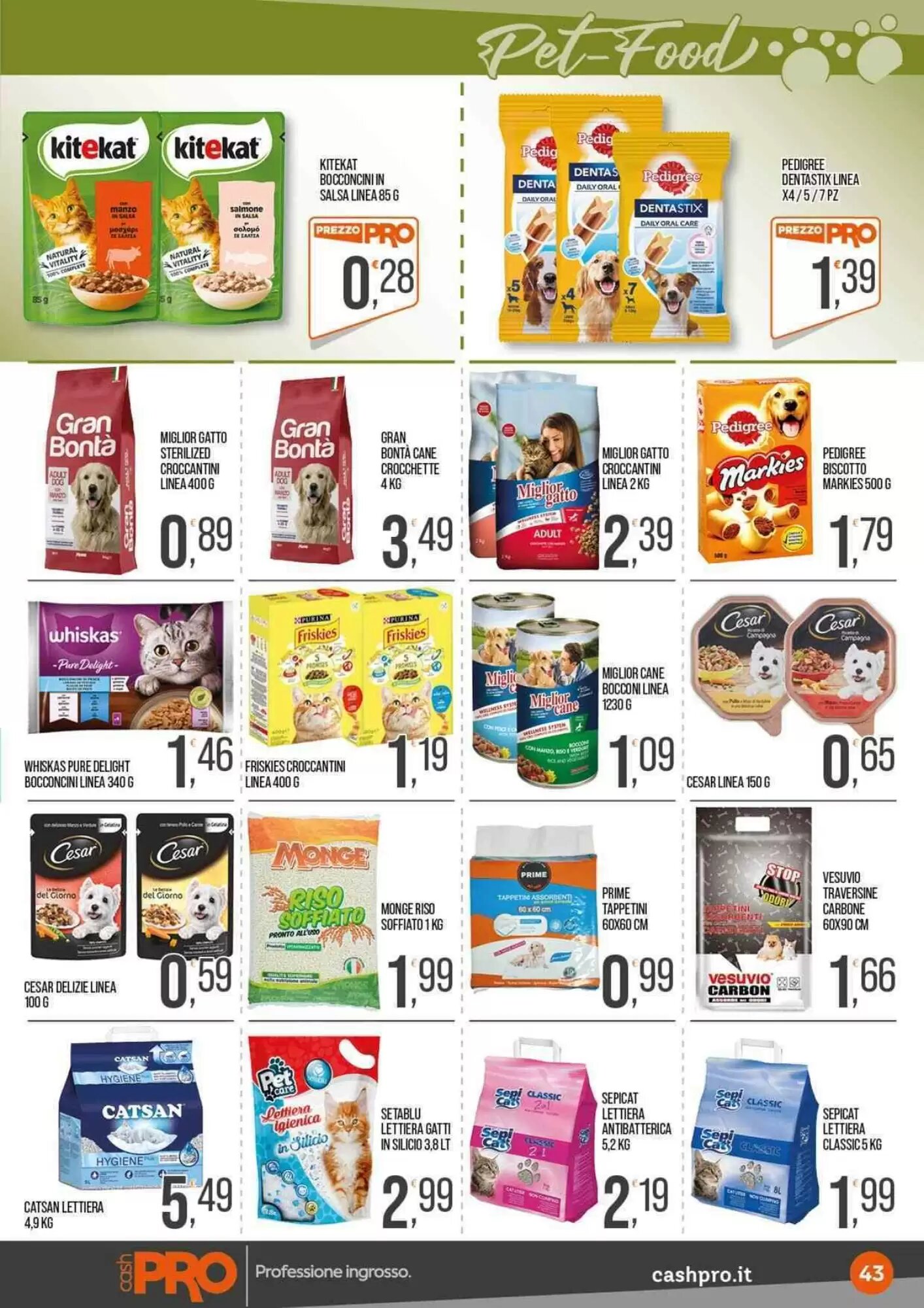 Volantino promozionale Cash pro  valide dal 04/05/2026 - Pagina 43.