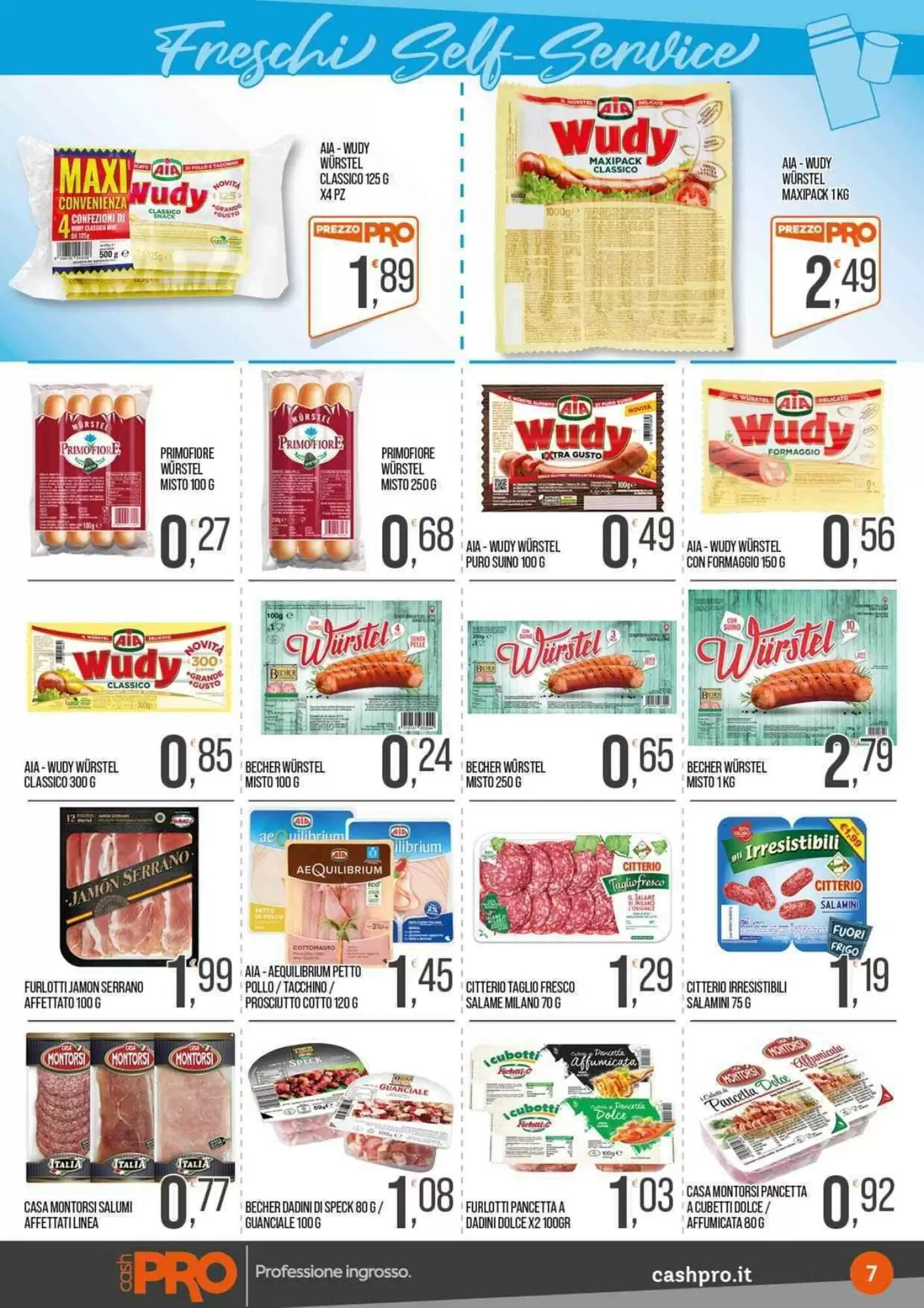 Volantino promozionale Cash pro  valide dal 04/05/2026 - Pagina 7.