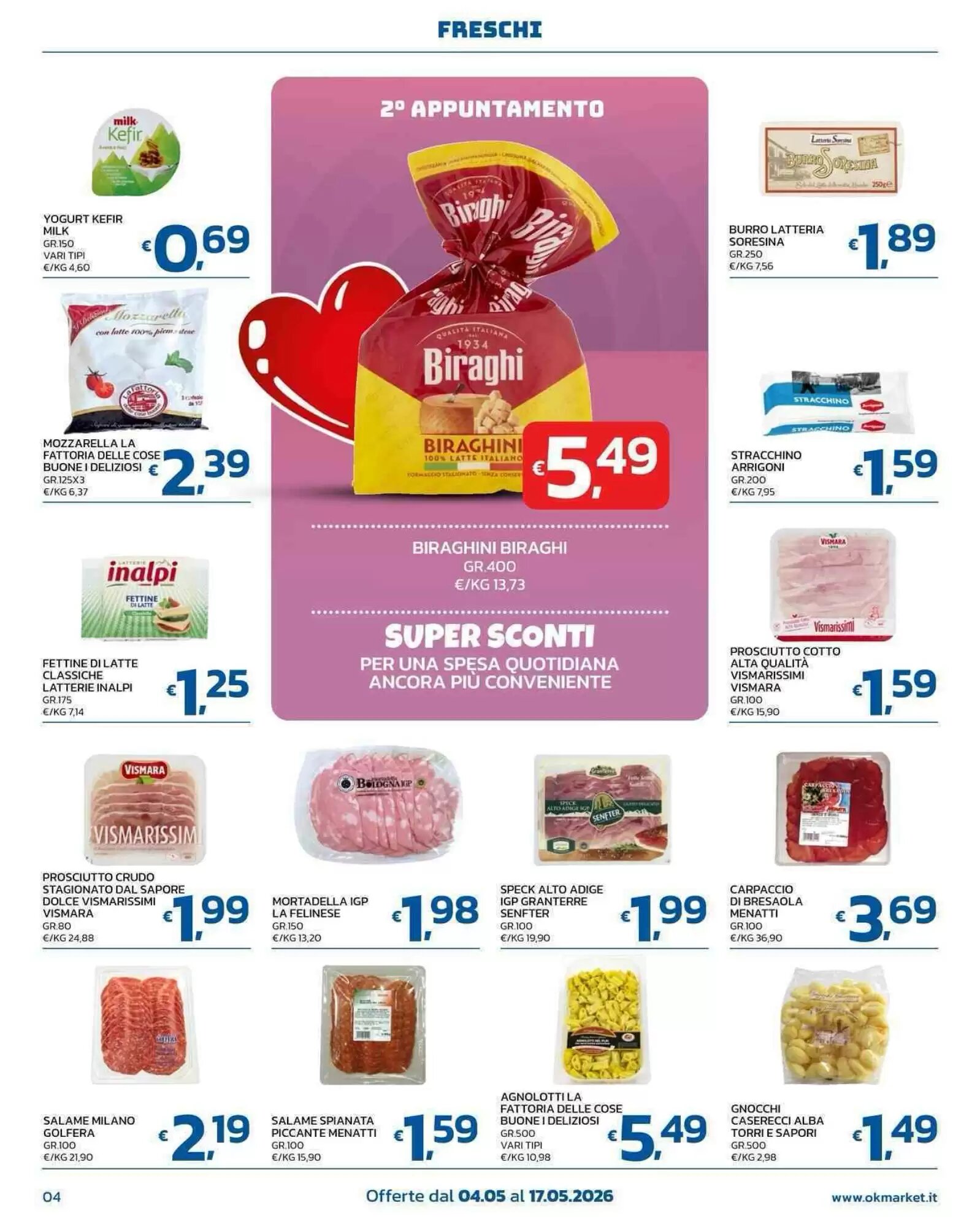 Volantino promozionale Ok Market  valide dal 04/05/2026 - Pagina 4.