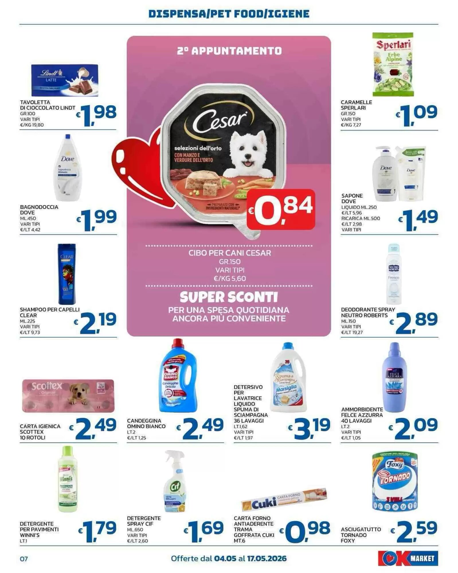 Volantino promozionale Ok Market  valide dal 04/05/2026 - Pagina 7.