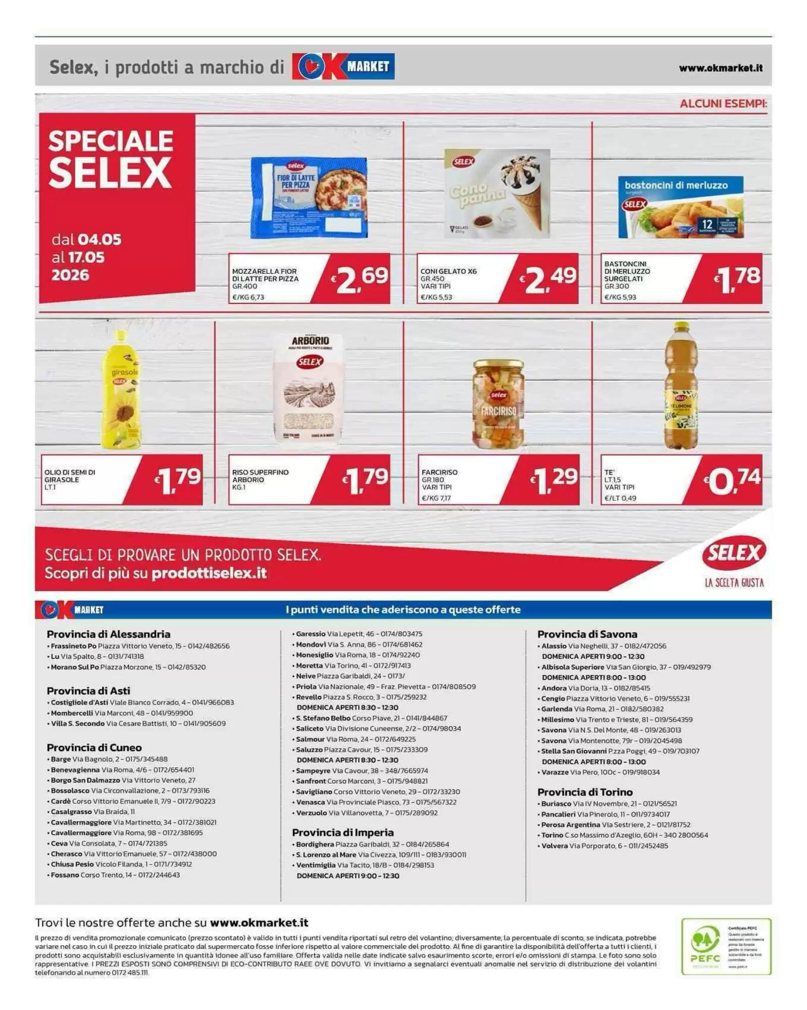 Volantino promozionale Ok Market  valide dal 04/05/2026 - Pagina 8.