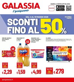 Volantino promozionale Galassia valide dal 04/05/2026