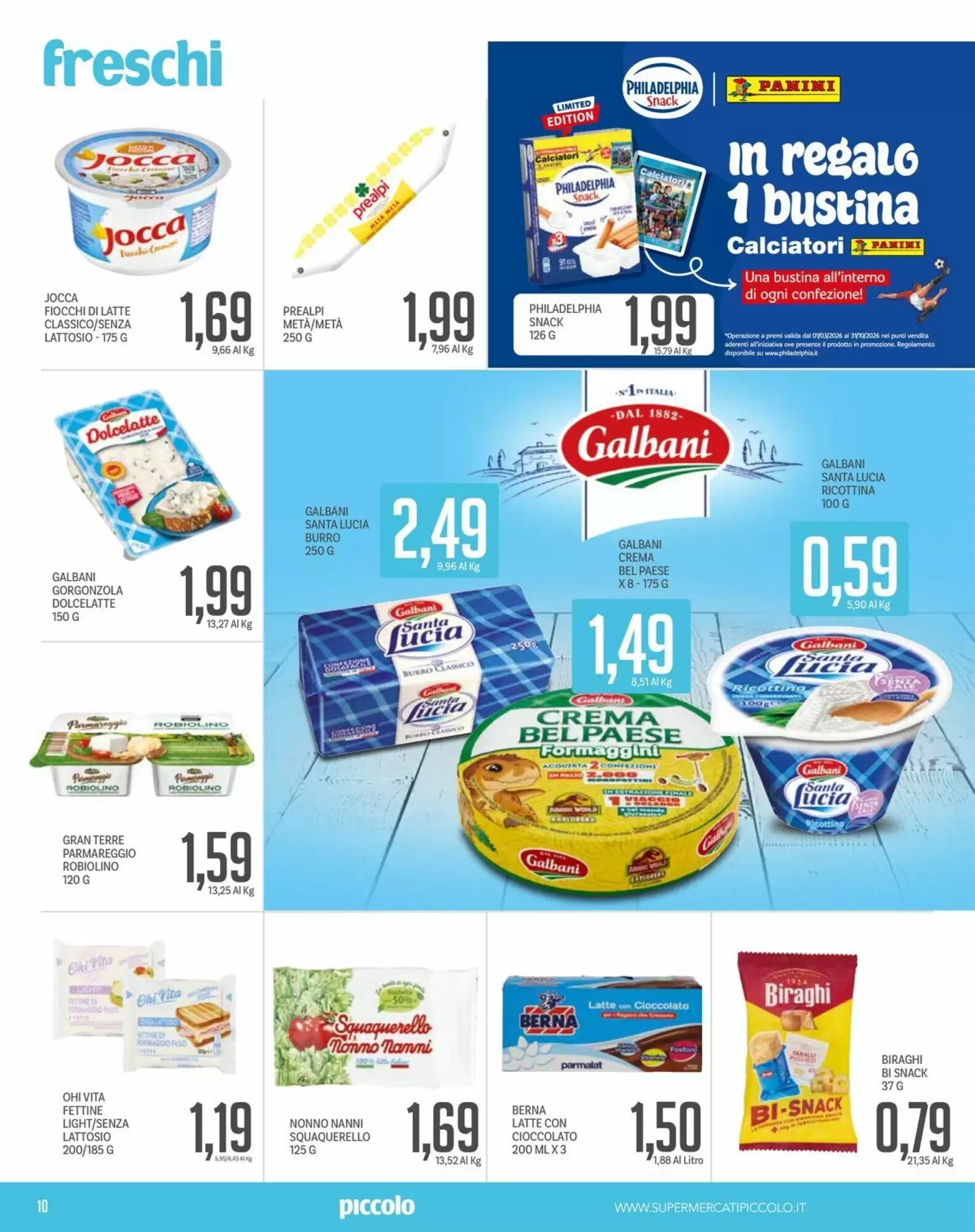 Volantino promozionale Supermercati Piccolo  valide dal 04/05/2026 - Pagina 10.