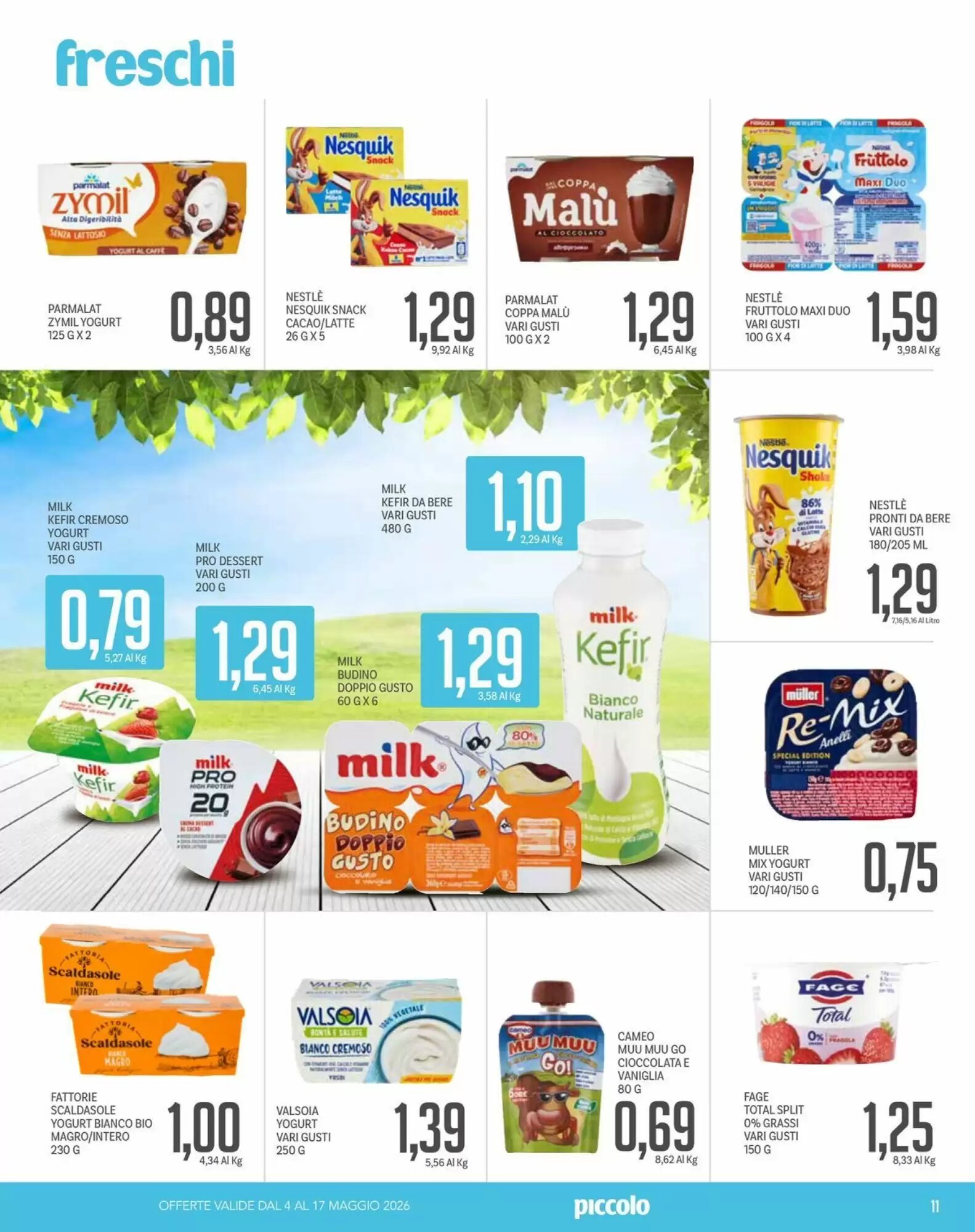 Volantino promozionale Supermercati Piccolo  valide dal 04/05/2026 - Pagina 11.