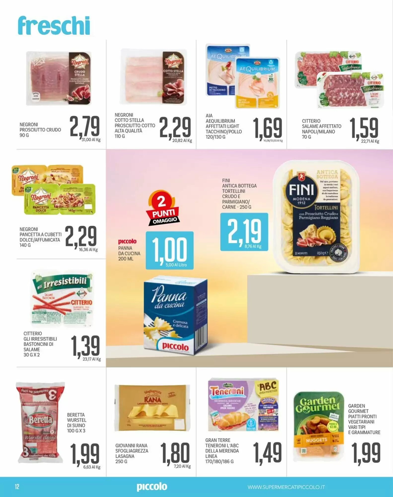 Volantino promozionale Supermercati Piccolo  valide dal 04/05/2026 - Pagina 12.