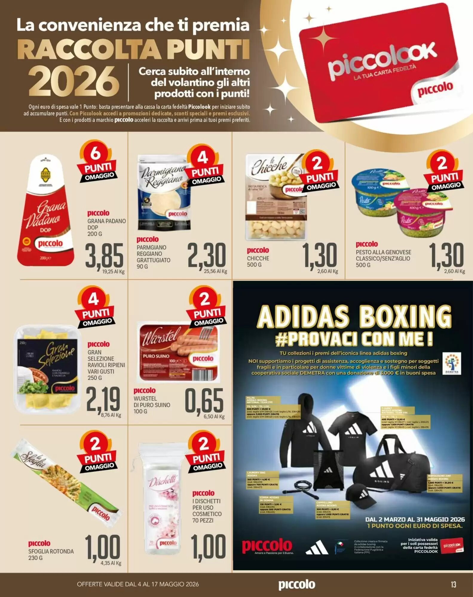 Volantino promozionale Supermercati Piccolo  valide dal 04/05/2026 - Pagina 13.