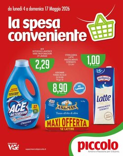 Volantino promozionale Supermercati Piccolo  valide dal 04/05/2026