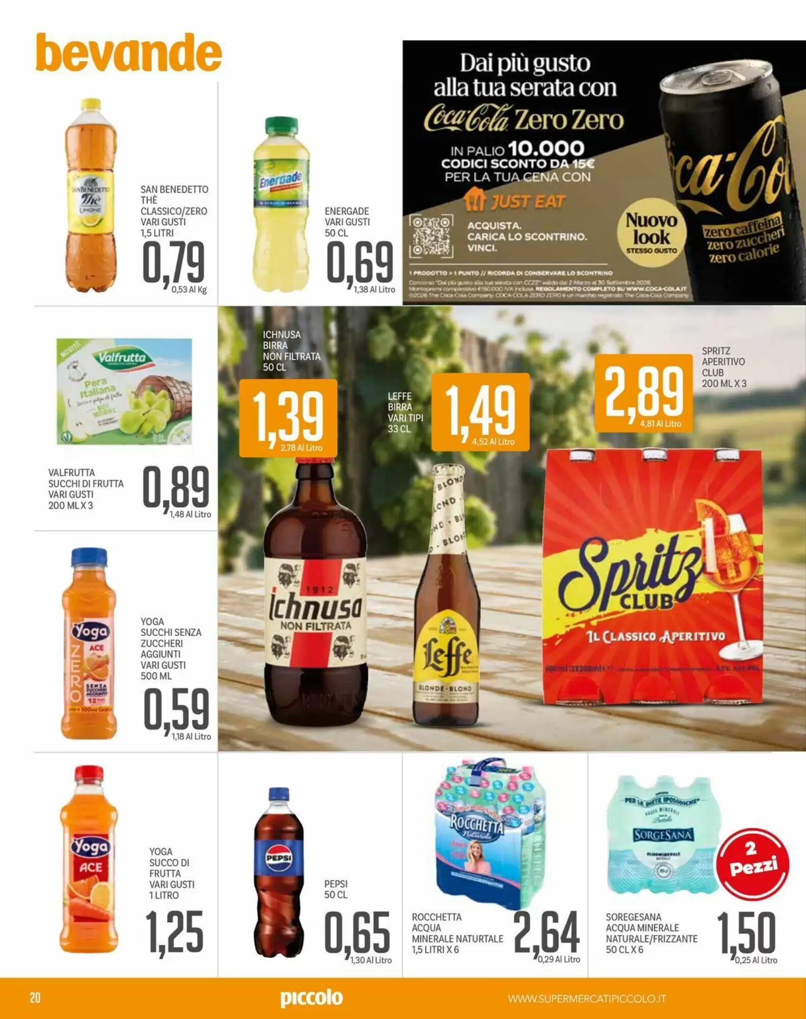 Volantino promozionale Supermercati Piccolo  valide dal 04/05/2026 - Pagina 20.