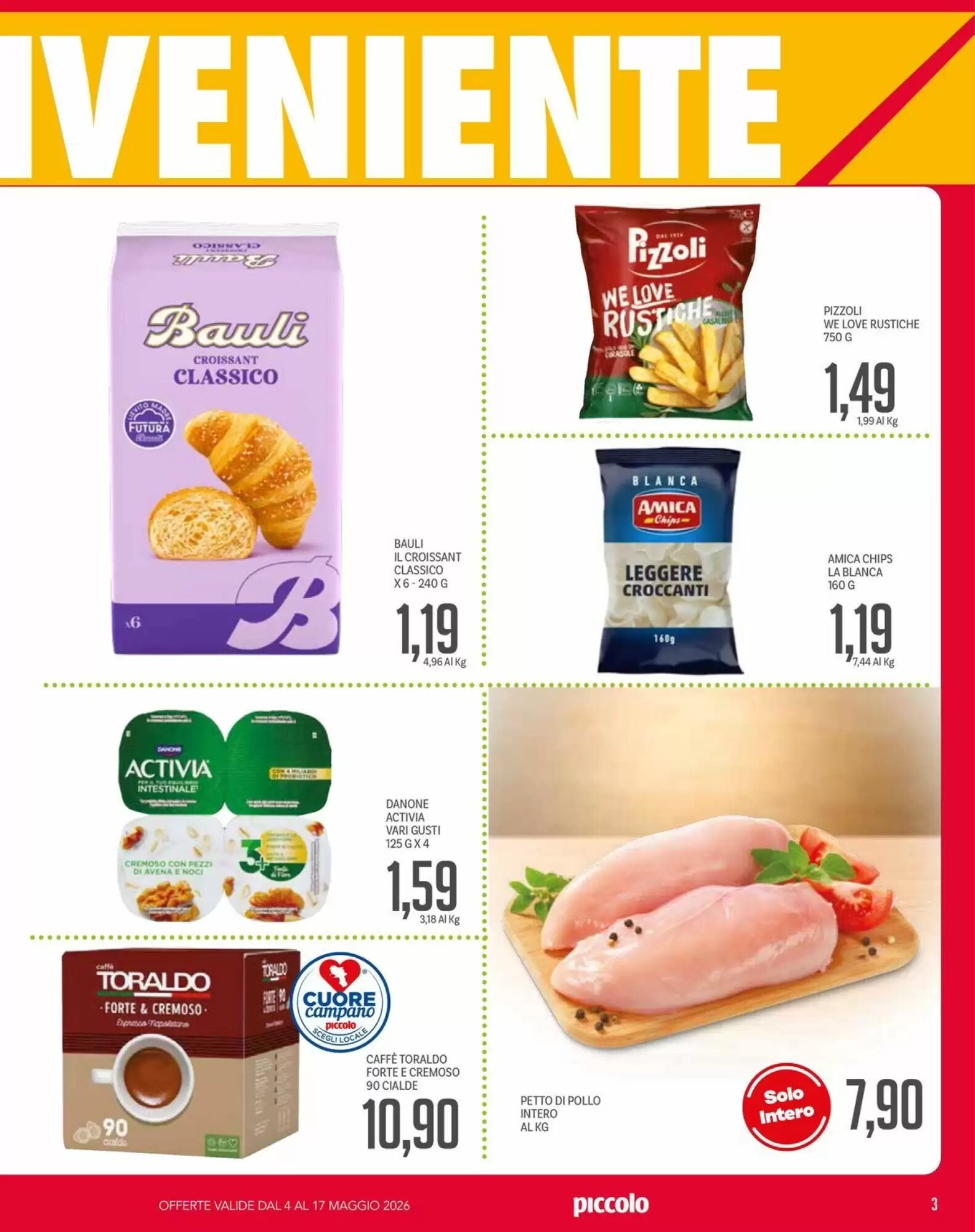 Volantino promozionale Supermercati Piccolo  valide dal 04/05/2026 - Pagina 3.