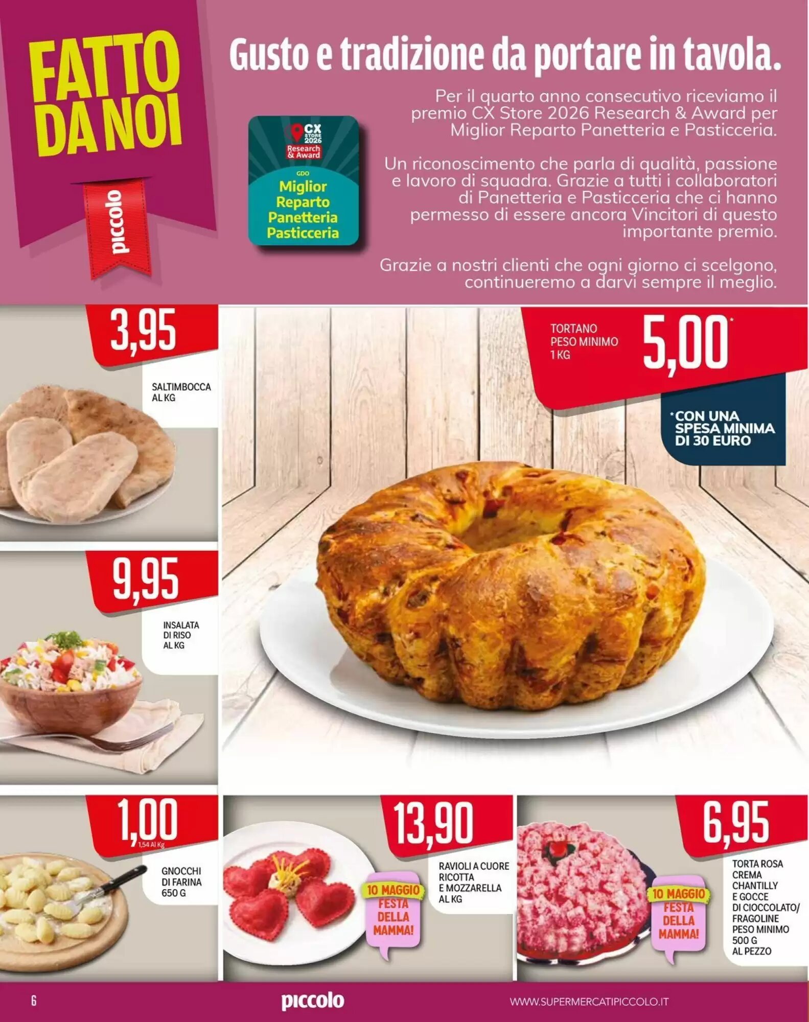 Volantino promozionale Supermercati Piccolo  valide dal 04/05/2026 - Pagina 6.