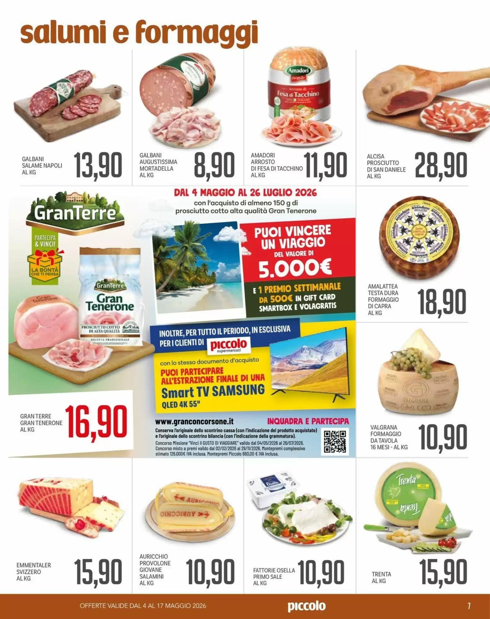 Volantino promozionale Supermercati Piccolo  valide dal 04/05/2026 - Pagina 7.