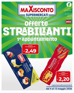 Volantino promozionale Maxisconto valide dal 04/05/2026