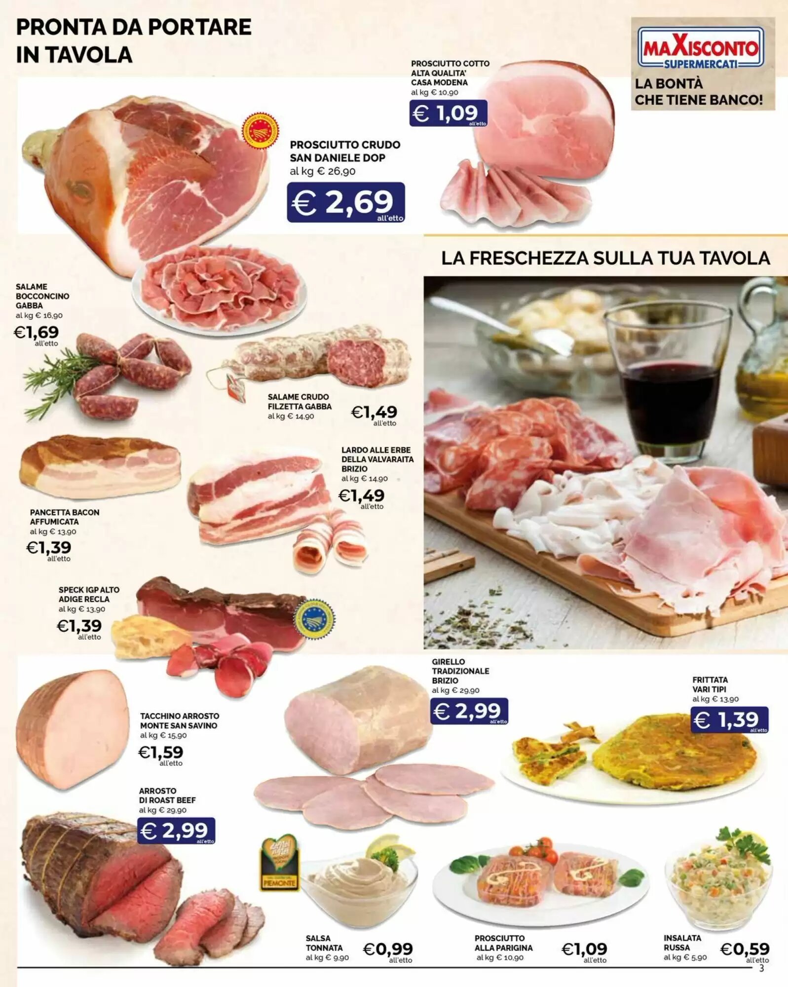 Volantino promozionale Maxisconto  valide dal 04/05/2026 - Pagina 3.