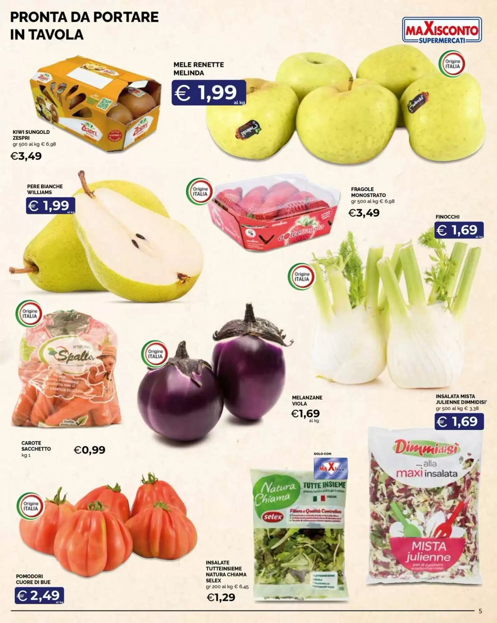 Volantino promozionale Maxisconto  valide dal 04/05/2026 - Pagina 5.
