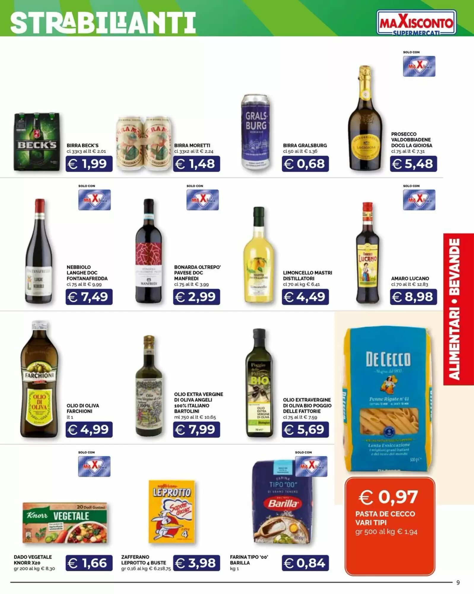Volantino promozionale Maxisconto  valide dal 04/05/2026 - Pagina 9.