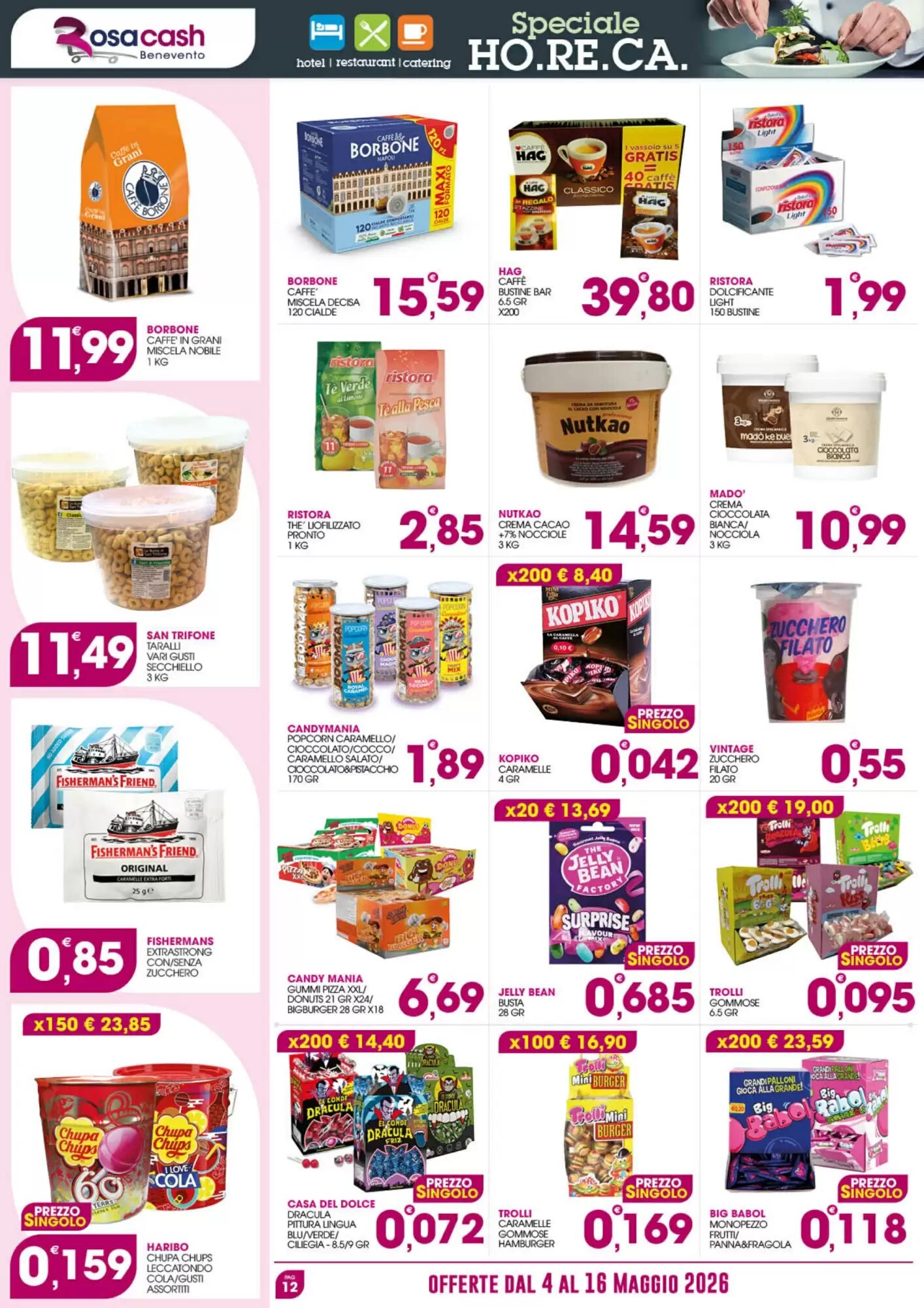Volantino promozionale Rosa Cash  valide dal 04/05/2026 - Pagina 12.