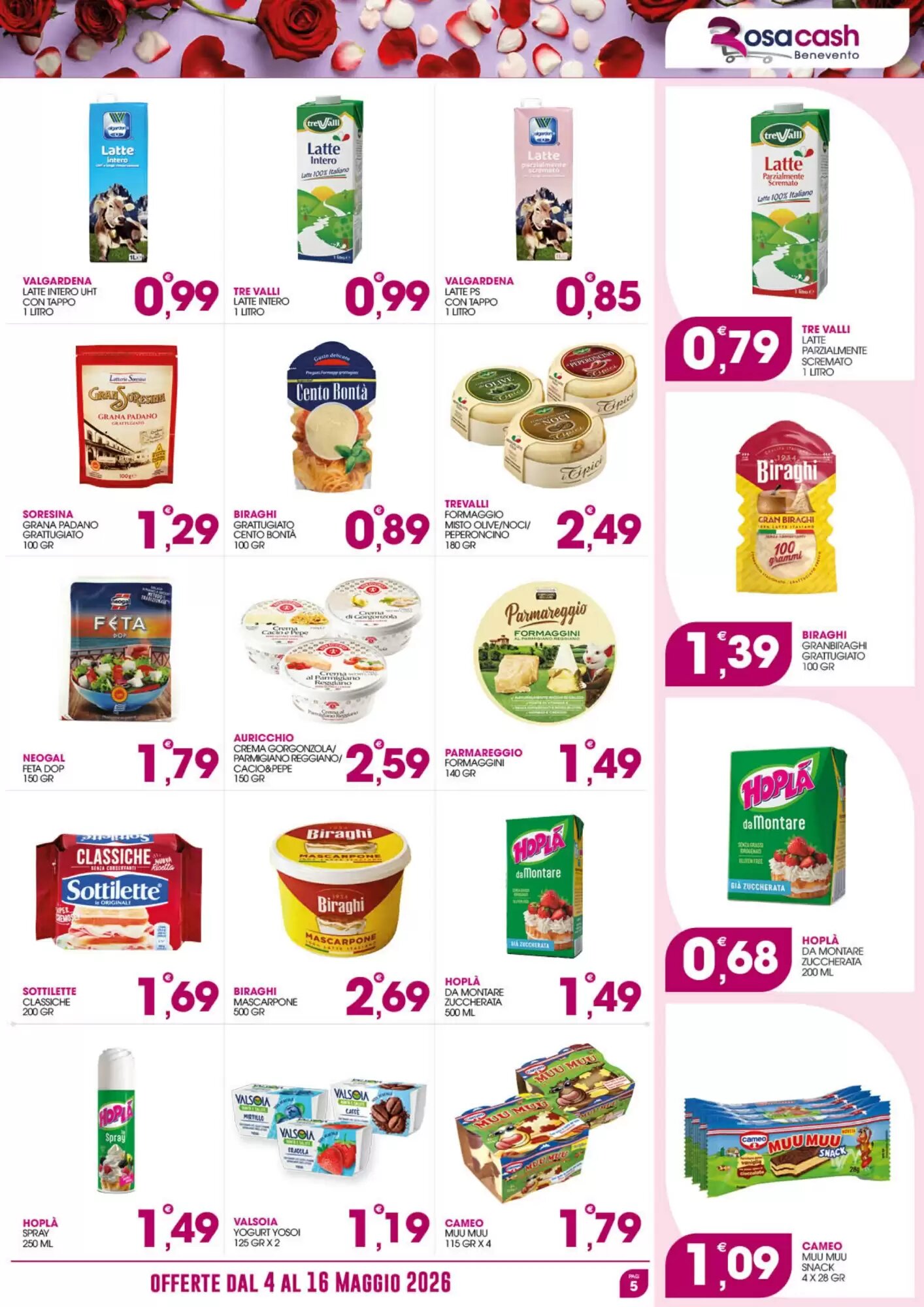 Volantino promozionale Rosa Cash  valide dal 04/05/2026 - Pagina 5.