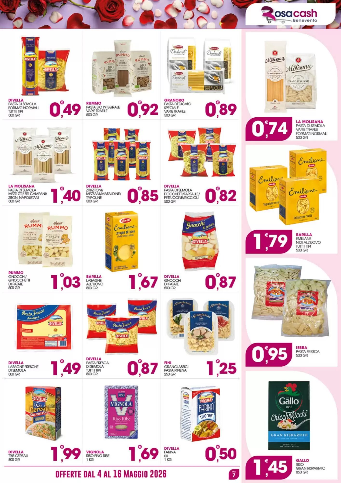 Volantino promozionale Rosa Cash  valide dal 04/05/2026 - Pagina 7.