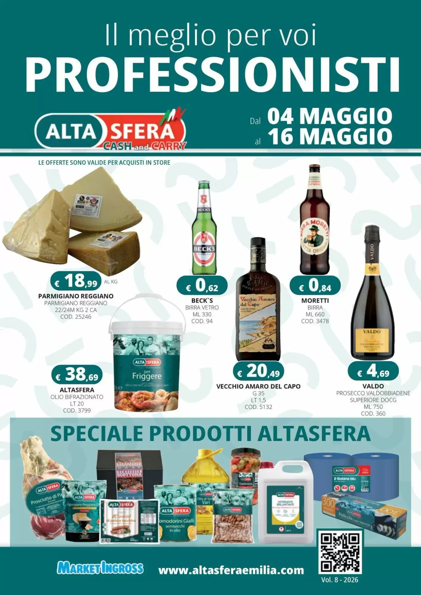Volantino promozionale Altasfera  valide dal 04/05/2026 - Pagina 1.