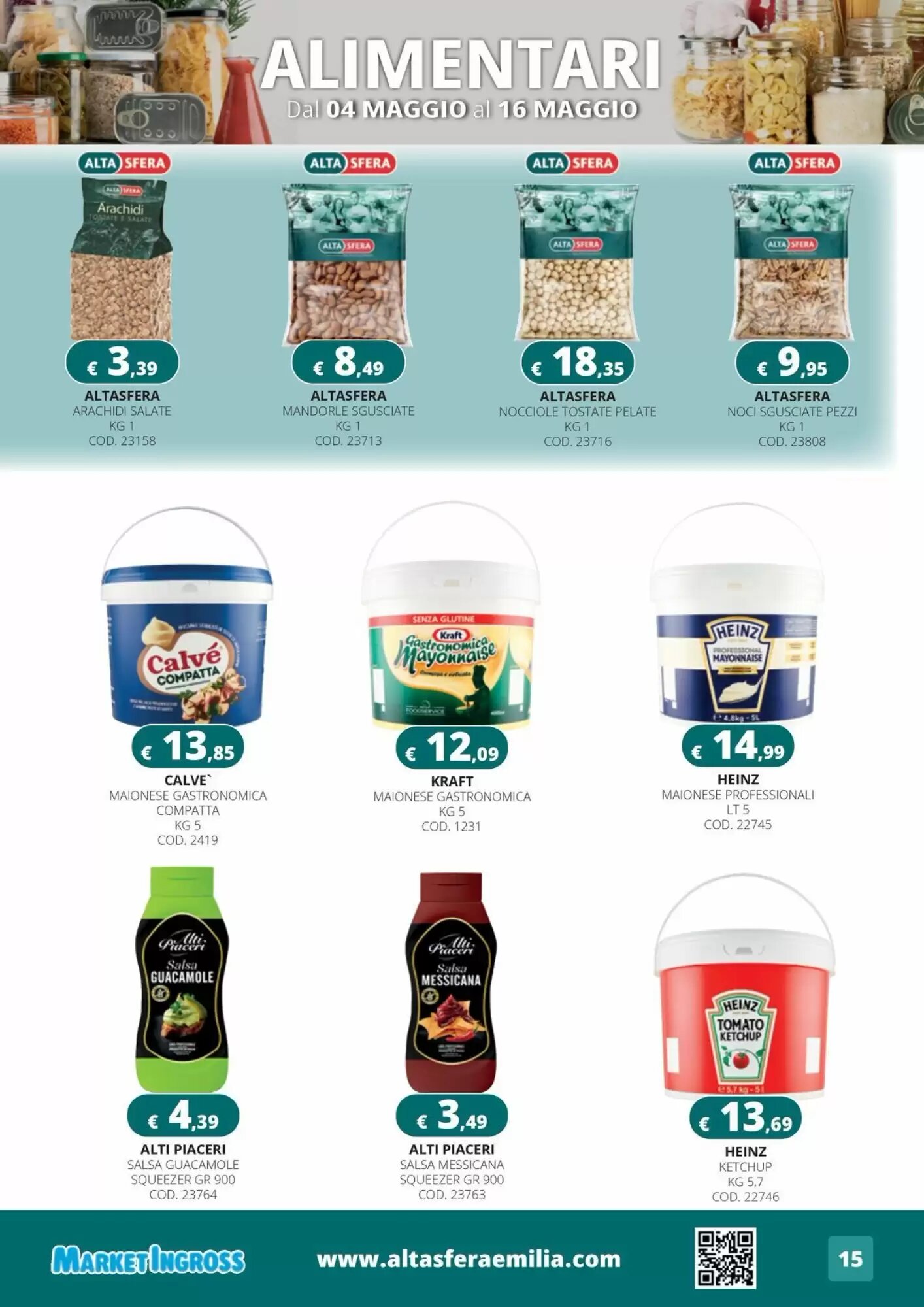 Volantino promozionale Altasfera  valide dal 04/05/2026 - Pagina 15.