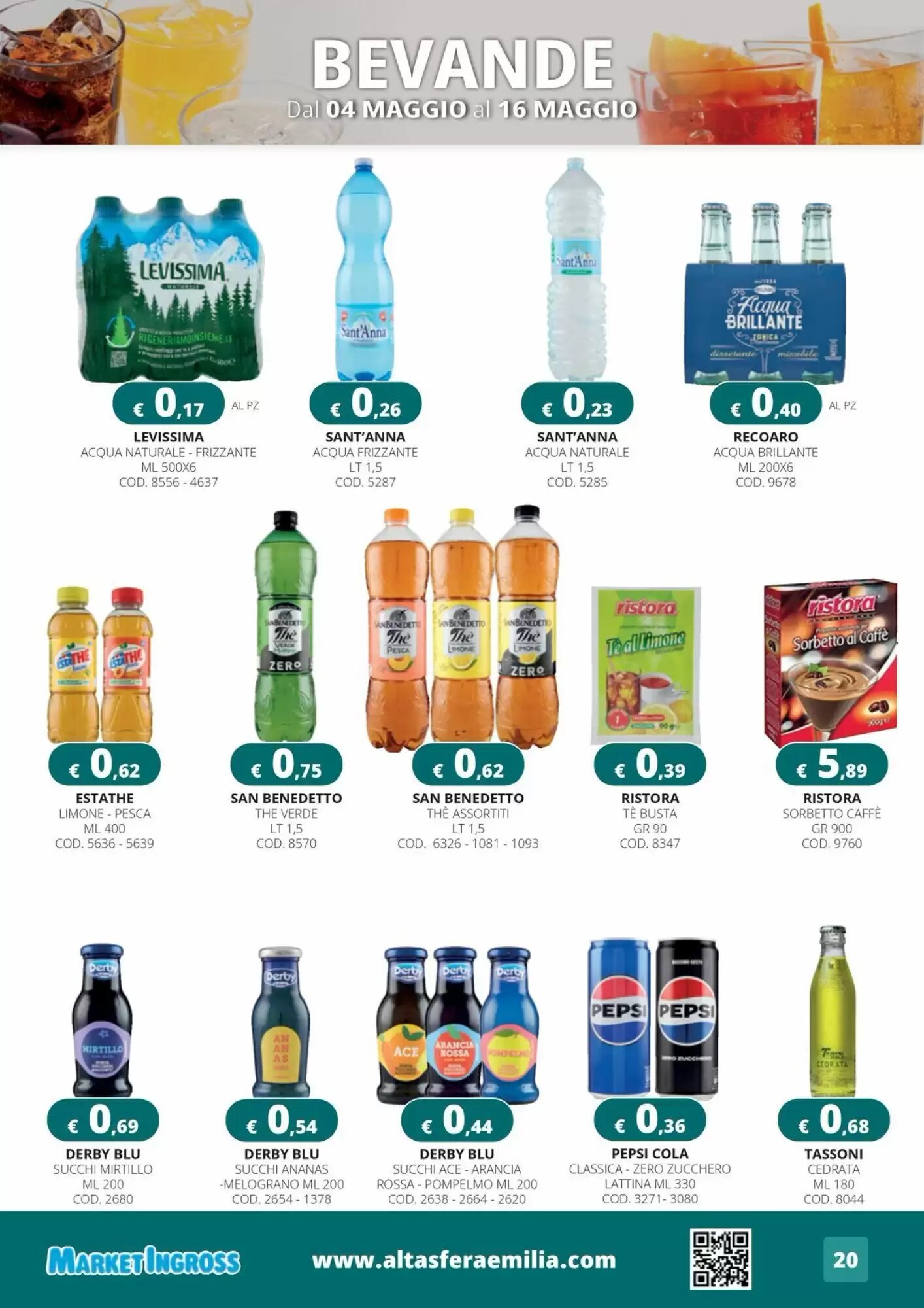 Volantino promozionale Altasfera  valide dal 04/05/2026 - Pagina 20.