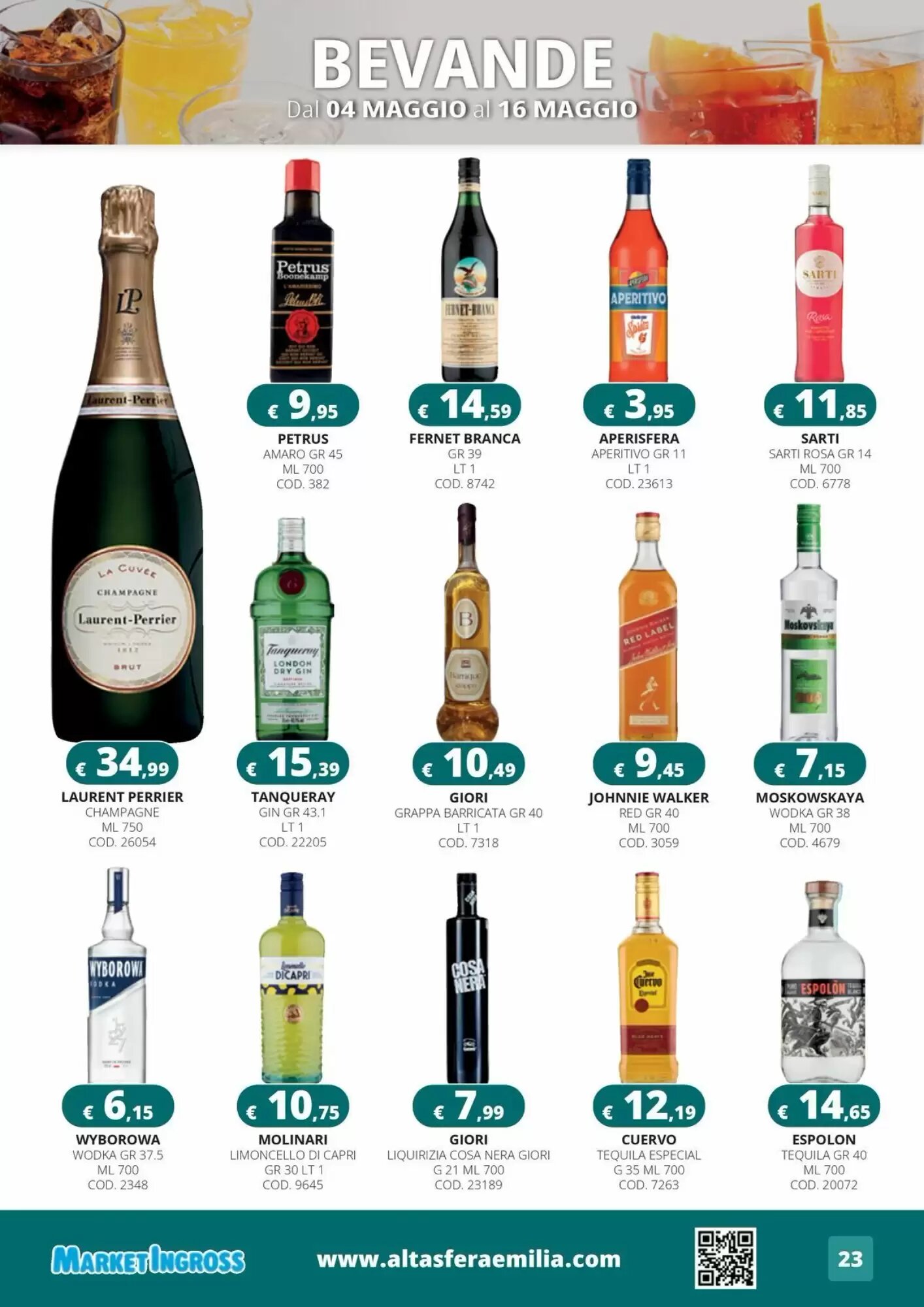 Volantino promozionale Altasfera  valide dal 04/05/2026 - Pagina 23.
