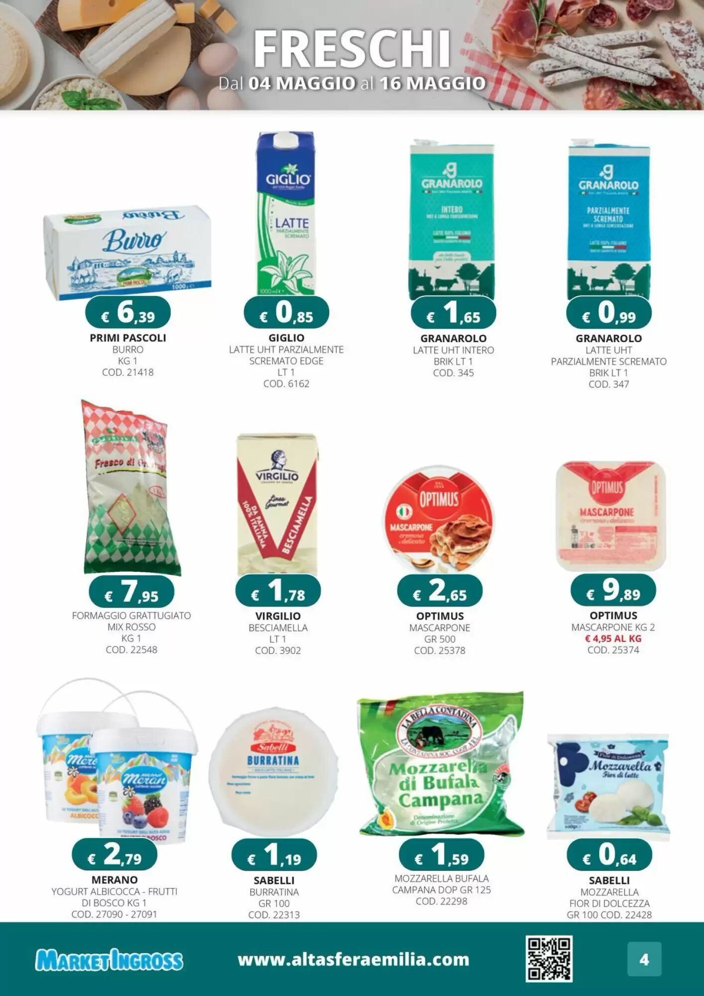 Volantino promozionale Altasfera  valide dal 04/05/2026 - Pagina 4.
