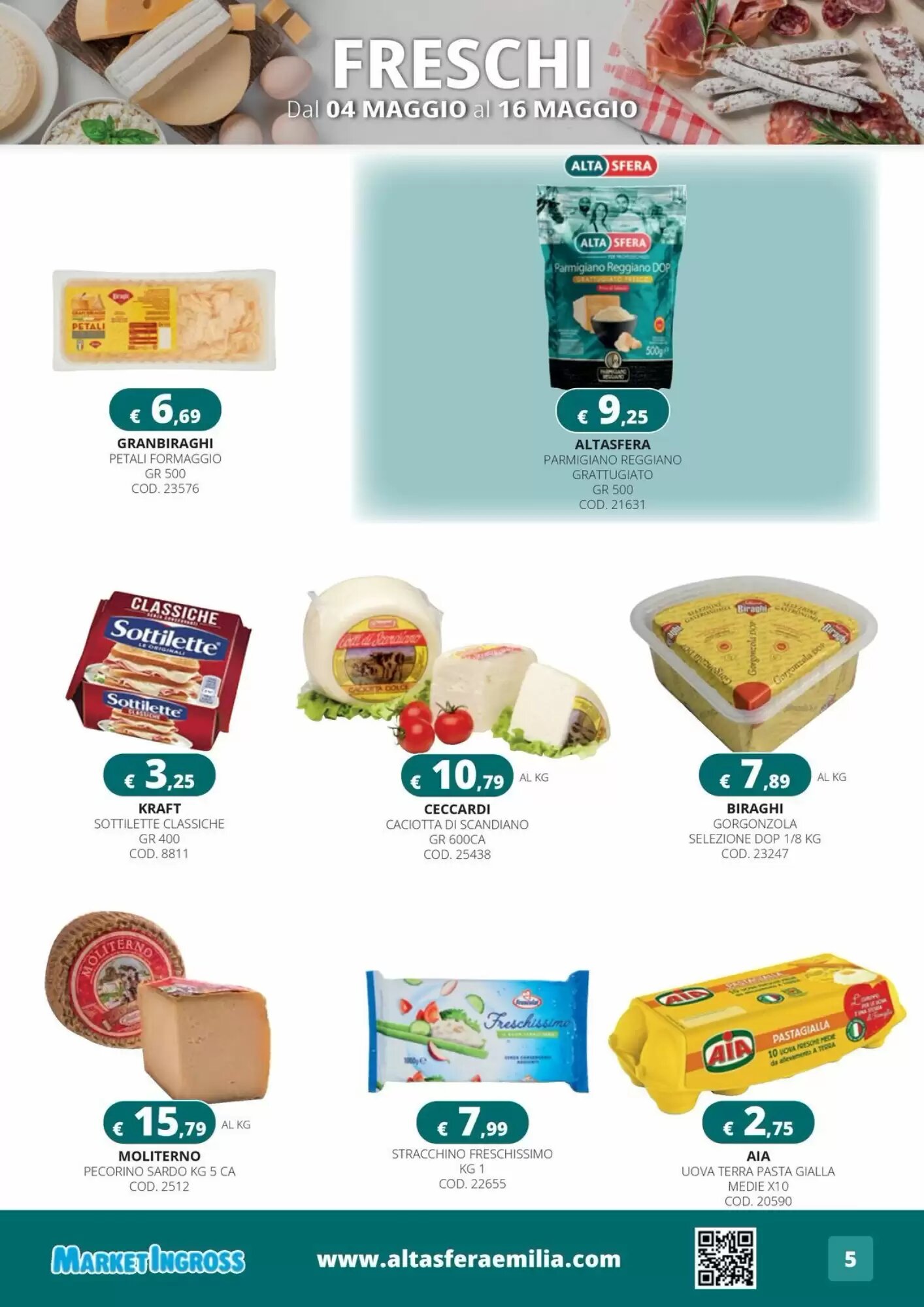 Volantino promozionale Altasfera  valide dal 04/05/2026 - Pagina 5.