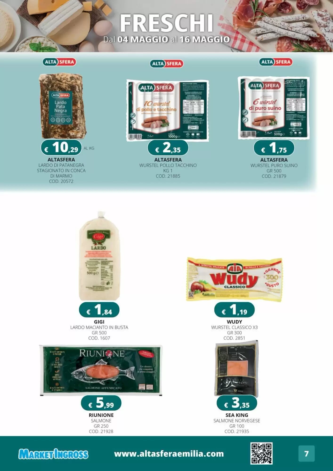 Volantino promozionale Altasfera  valide dal 04/05/2026 - Pagina 7.