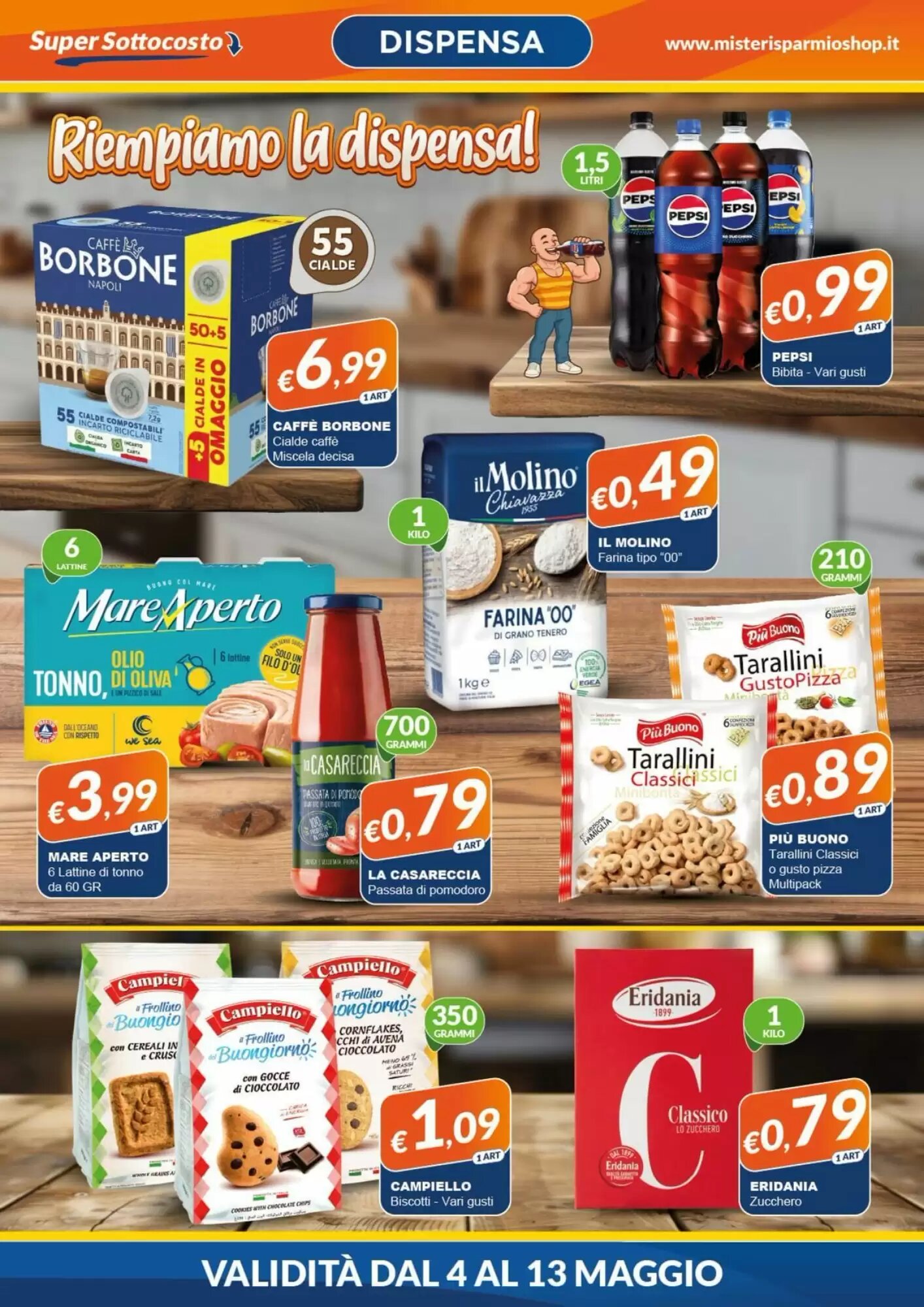 Volantino promozionale Mister Risparmio  valide dal 04/05/2026 - Pagina 2.