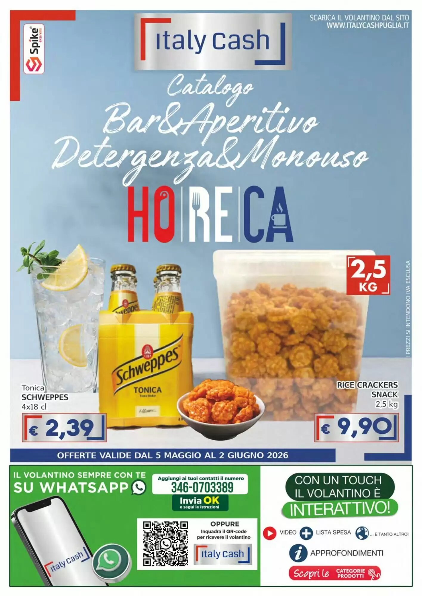 Volantino promozionale Italy Cash  valide dal 05/05/2026 - Pagina 1.