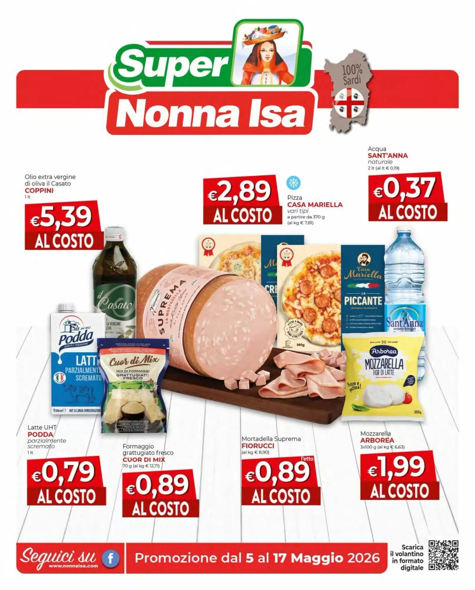 Volantino promozionale Supermercati Nonna Isa  valide dal 05/05/2026 - Pagina 1.