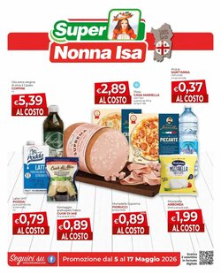 Volantino promozionale Supermercati Nonna Isa valide dal 05/05/2026
