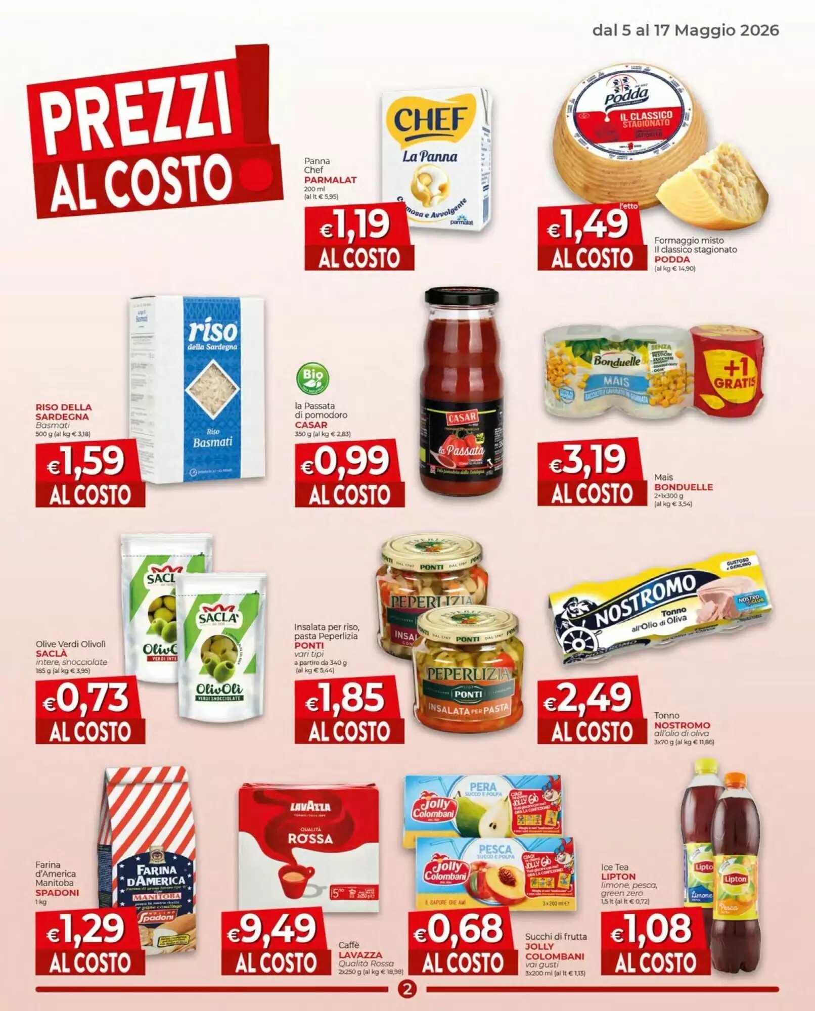 Volantino promozionale Supermercati Nonna Isa  valide dal 05/05/2026 - Pagina 2.