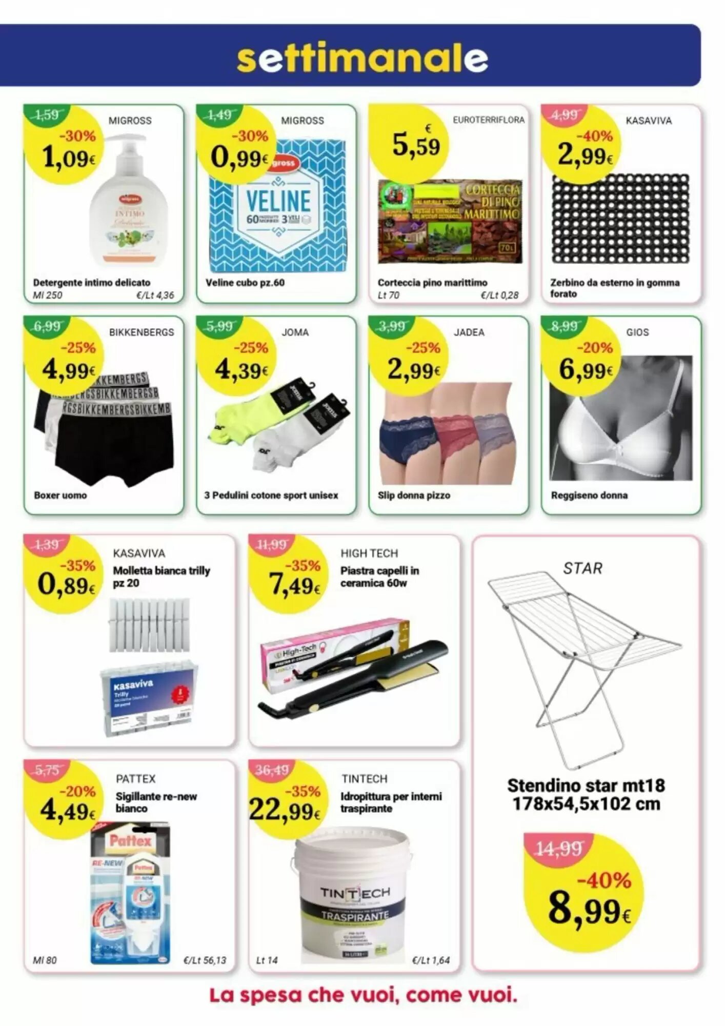 Volantino promozionale Re Mercato Lucrezia  valide dal 05/05/2026 - Pagina 4.