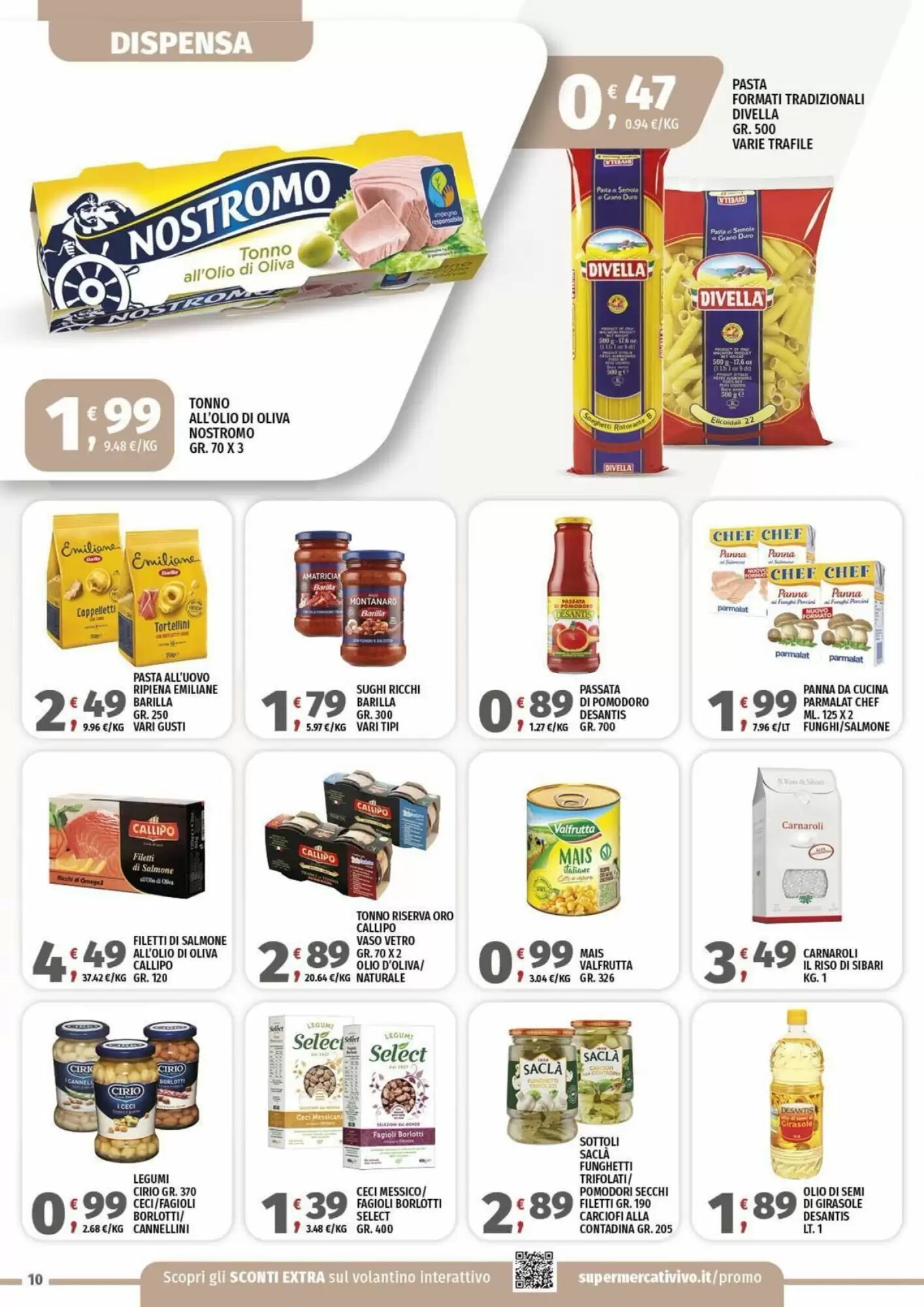 Volantino promozionale Vivo Supermercati  valide dal 05/05/2026 - Pagina 10.