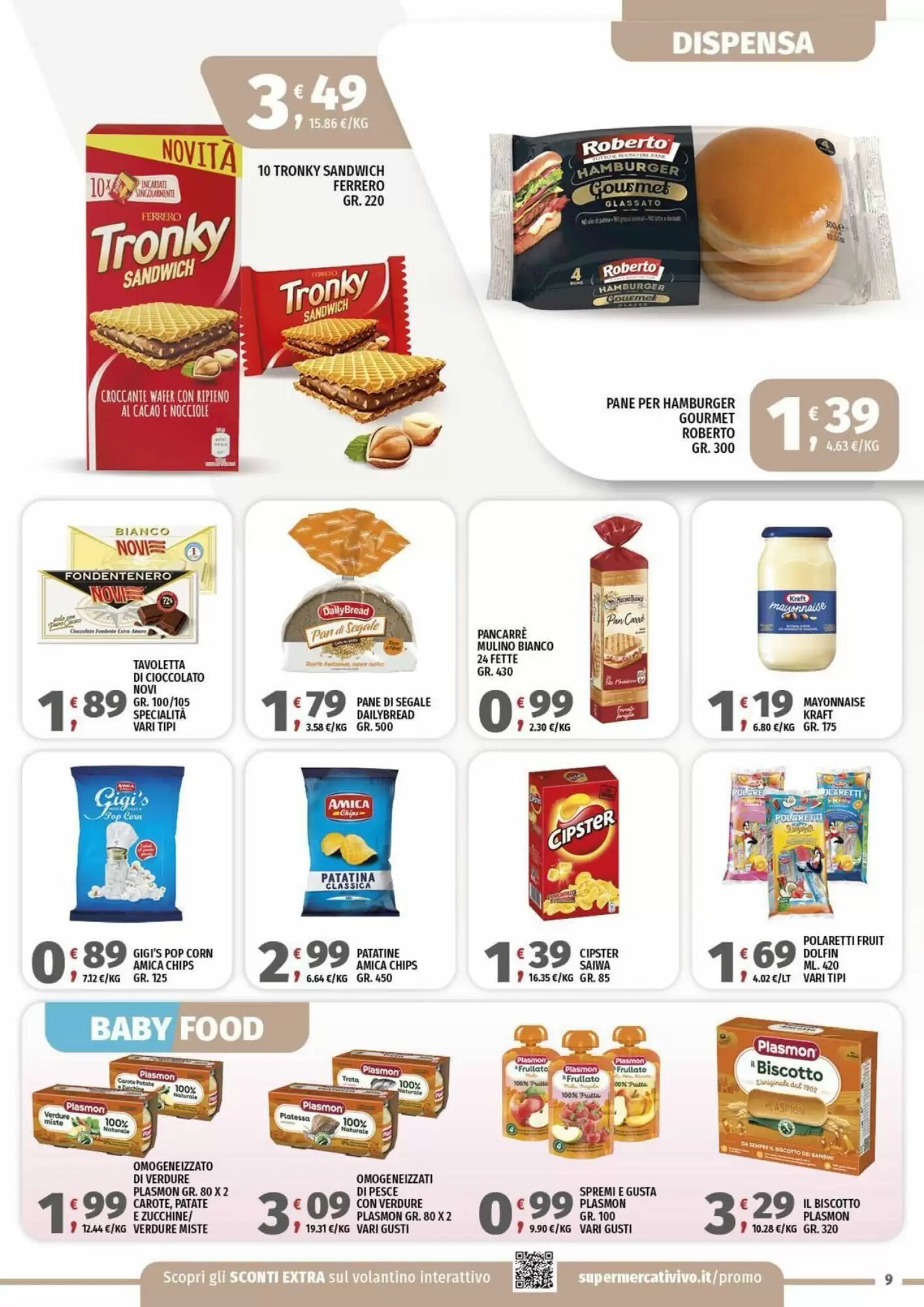 Volantino promozionale Vivo Supermercati  valide dal 05/05/2026 - Pagina 9.