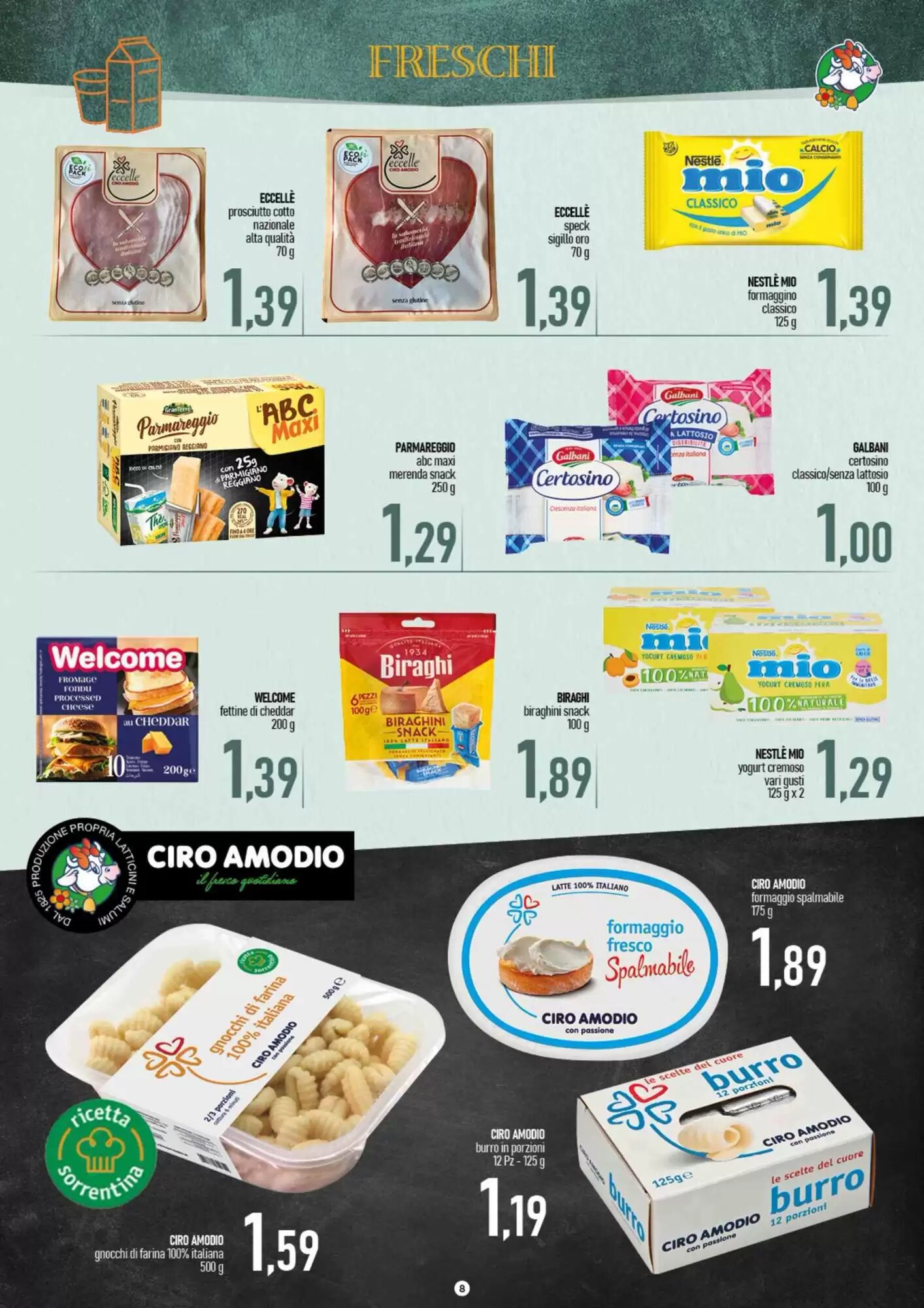Volantino promozionale Ciro Amodio  valide dal 05/05/2026 - Pagina 8.