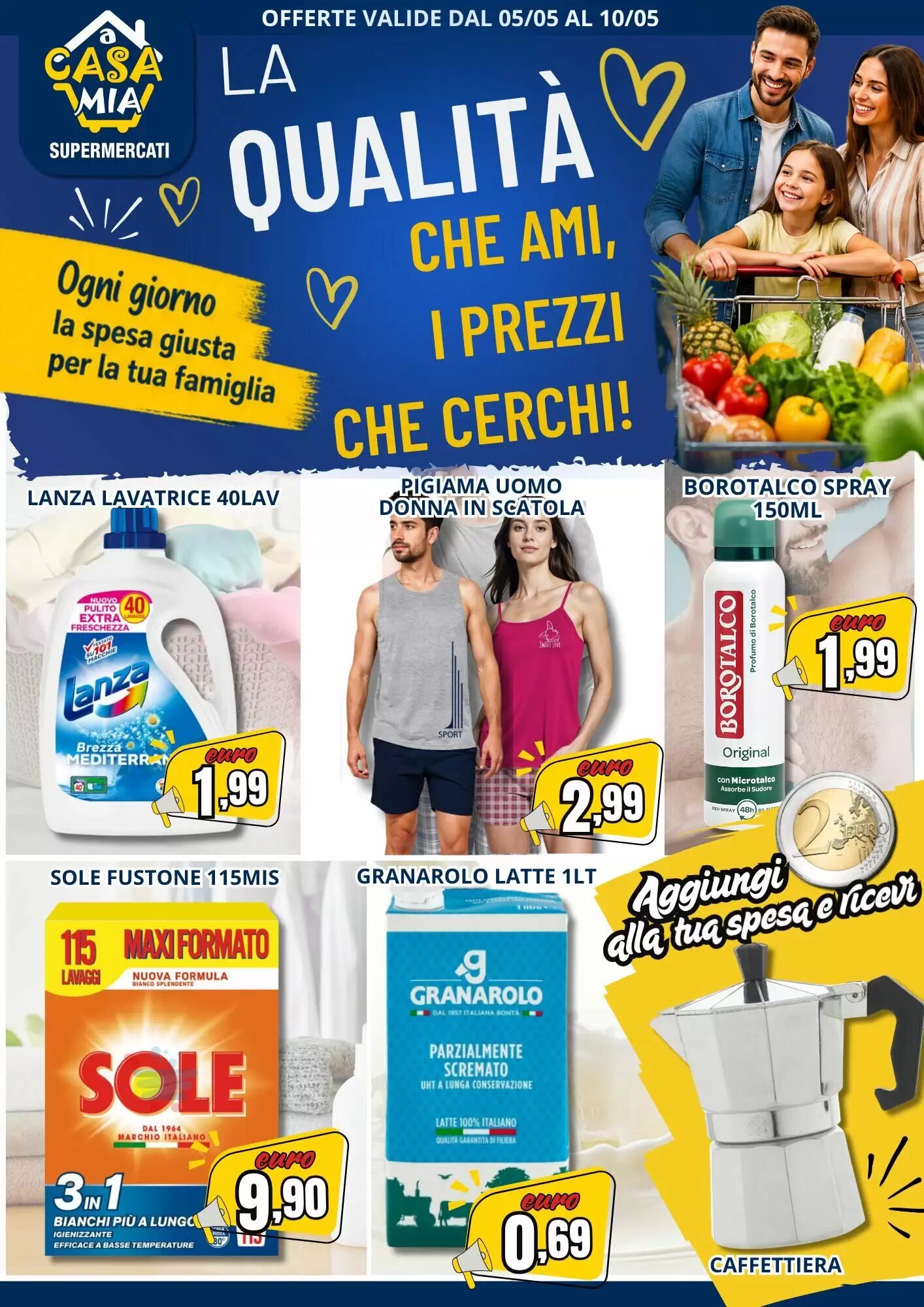 Volantino promozionale A Casa Mia  valide dal 05/05/2026 - Pagina 1.