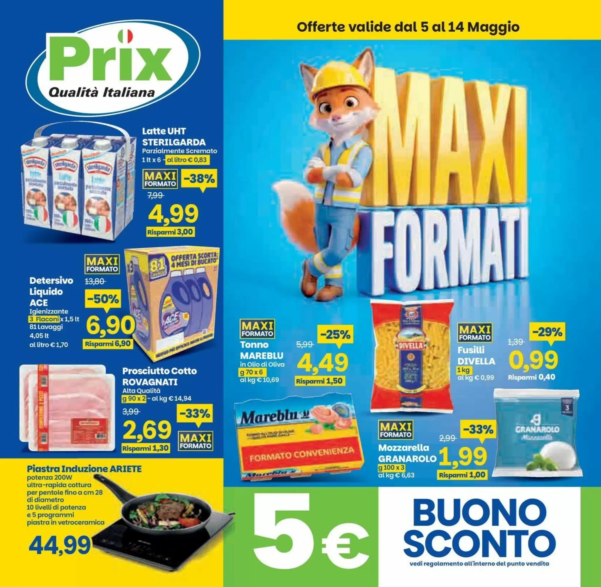 Volantino promozionale Prix Quality  valide dal 05/05/2026 - Pagina 1.