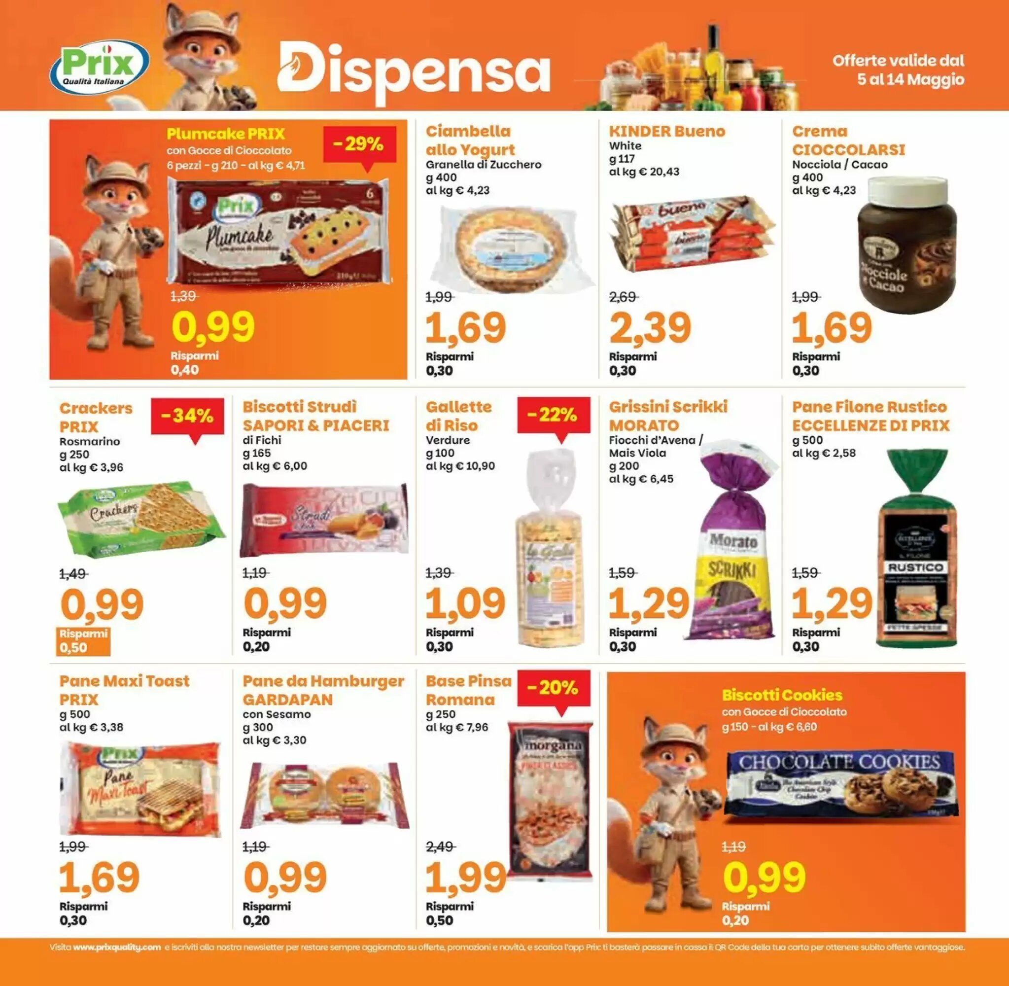 Volantino promozionale Prix Quality  valide dal 05/05/2026 - Pagina 17.