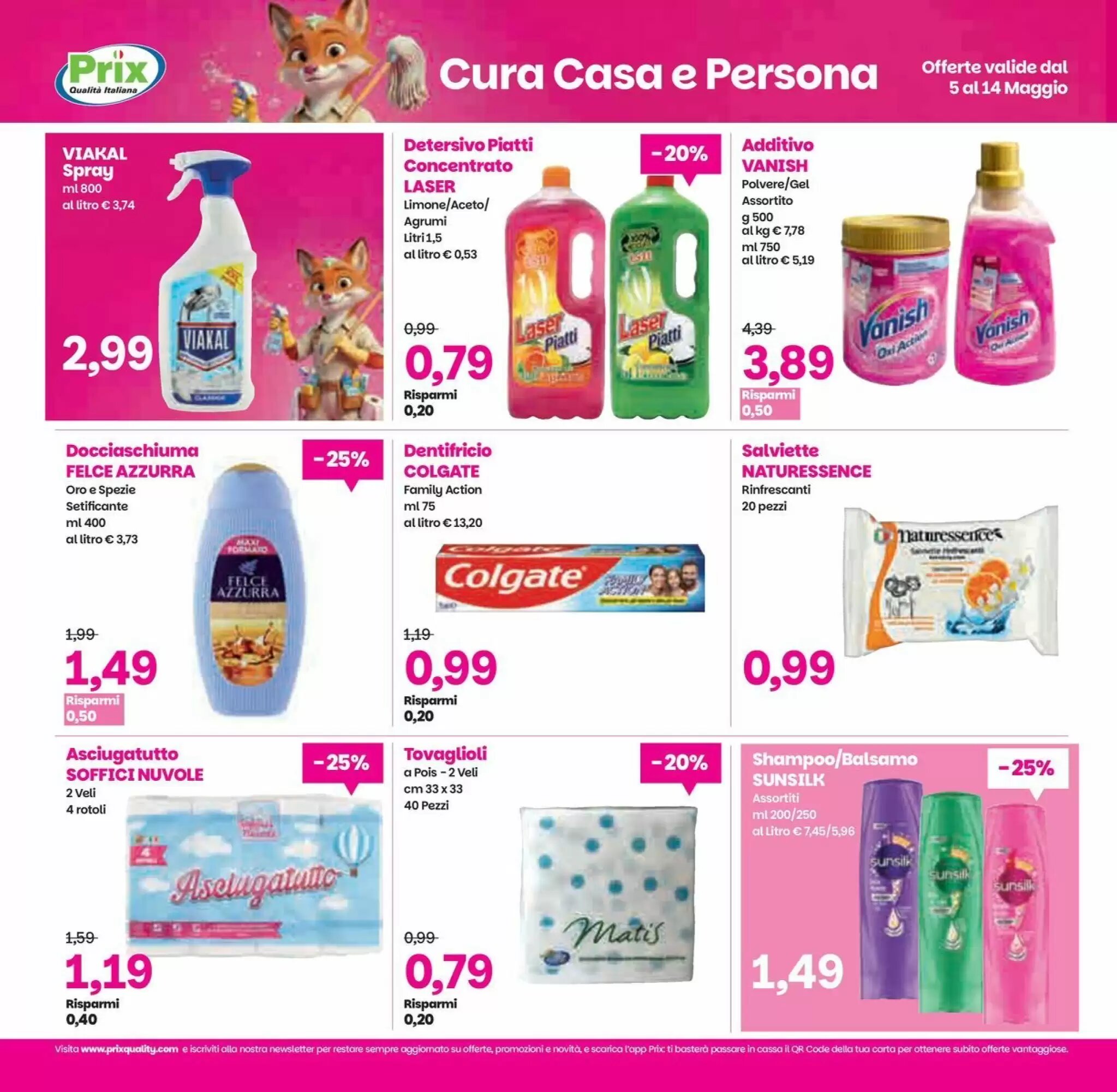 Volantino promozionale Prix Quality  valide dal 05/05/2026 - Pagina 21.