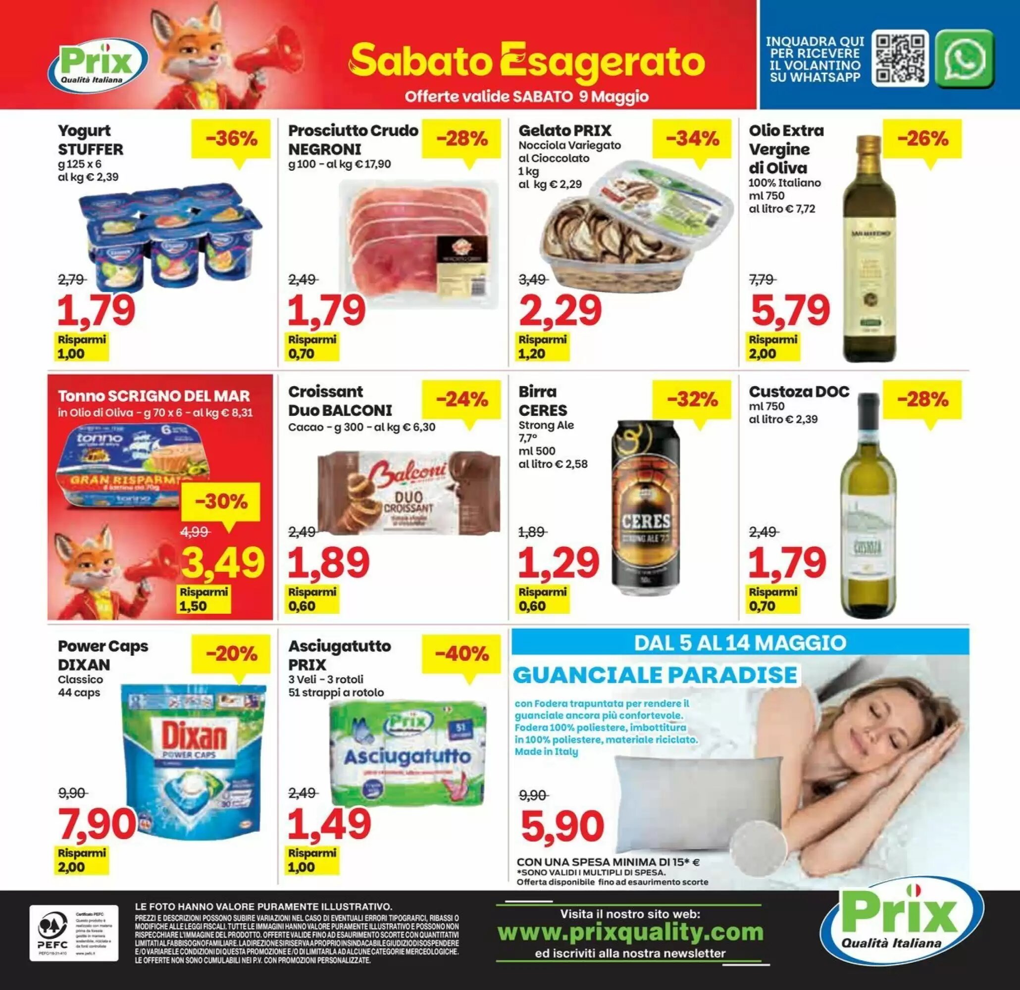 Volantino promozionale Prix Quality  valide dal 05/05/2026 - Pagina 25.