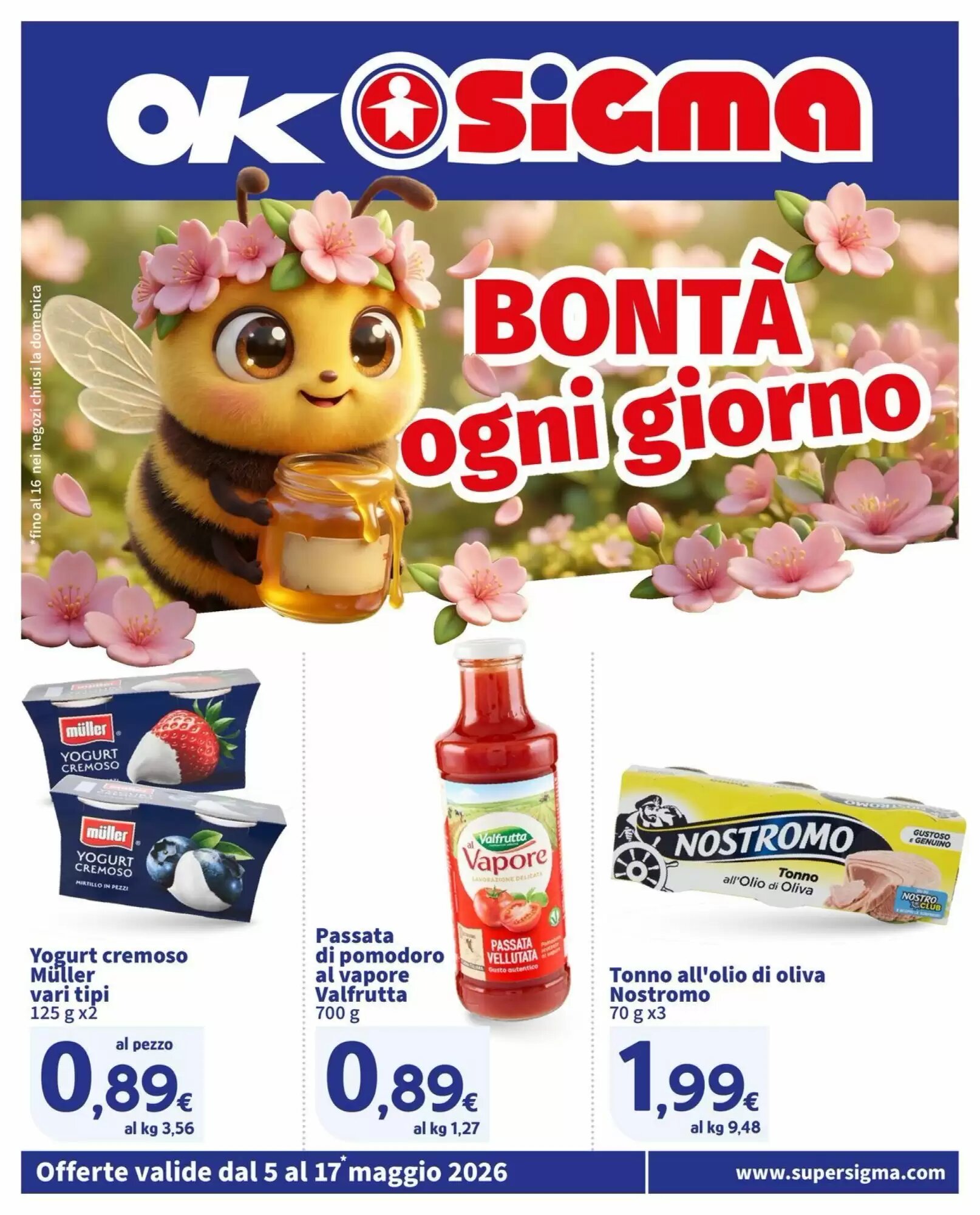 Volantino promozionale Ok Sigma  valide dal 05/05/2026 - Pagina 1.