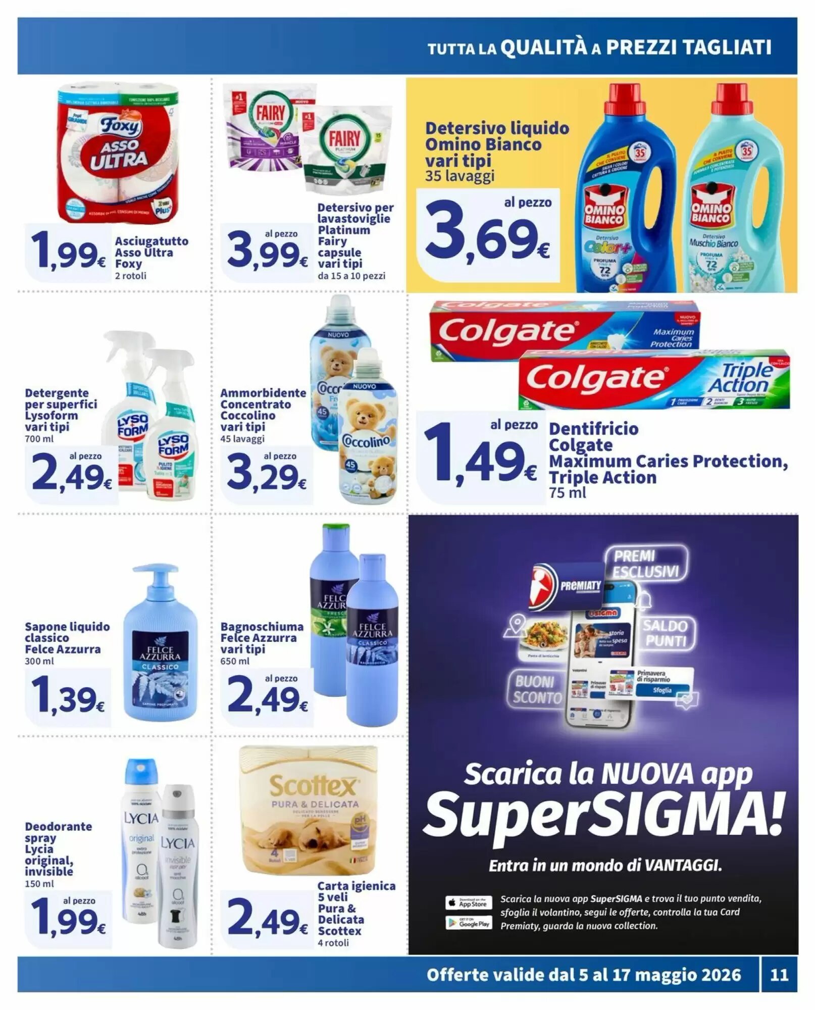 Volantino promozionale Ok Sigma  valide dal 05/05/2026 - Pagina 11.