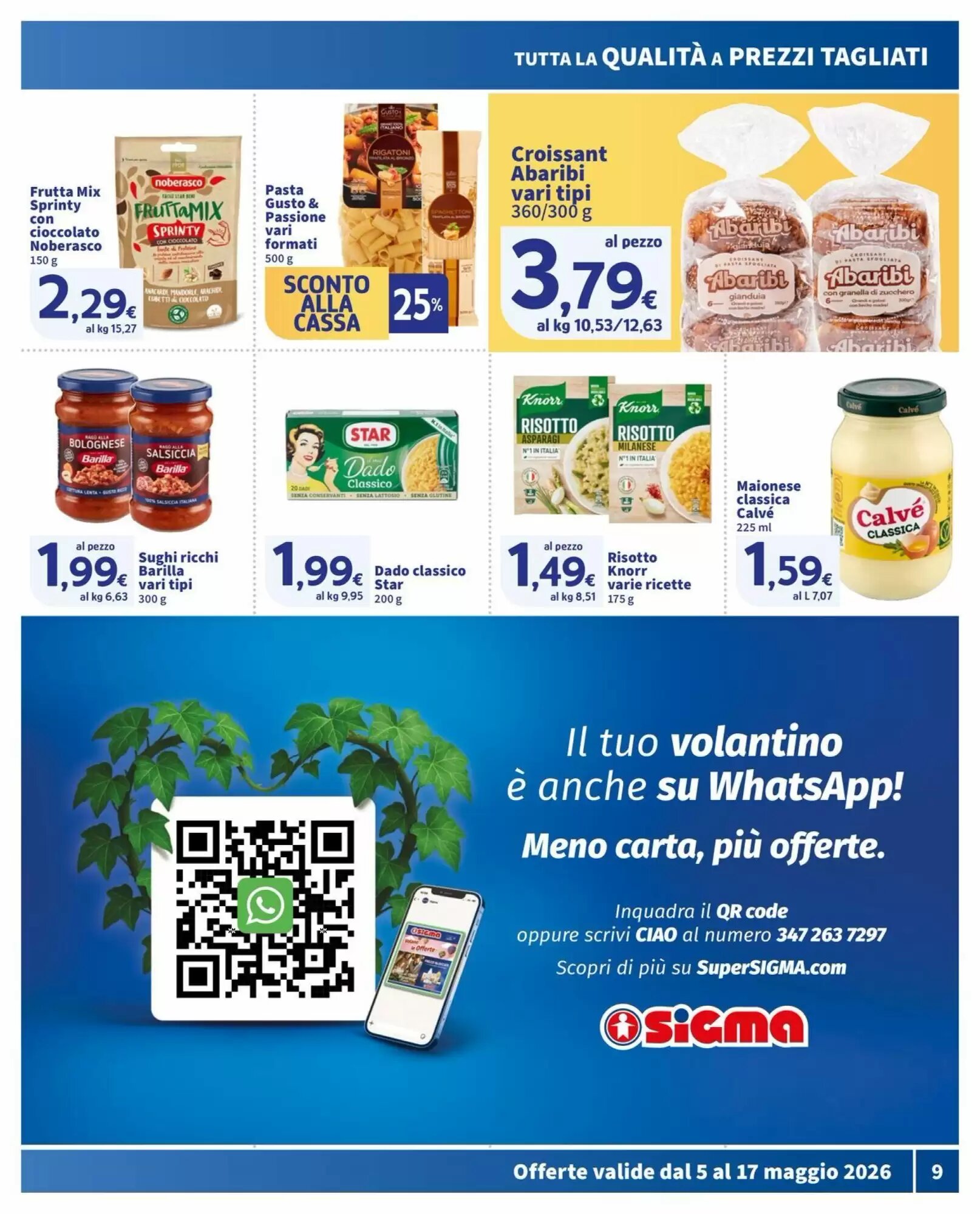 Volantino promozionale Ok Sigma  valide dal 05/05/2026 - Pagina 9.