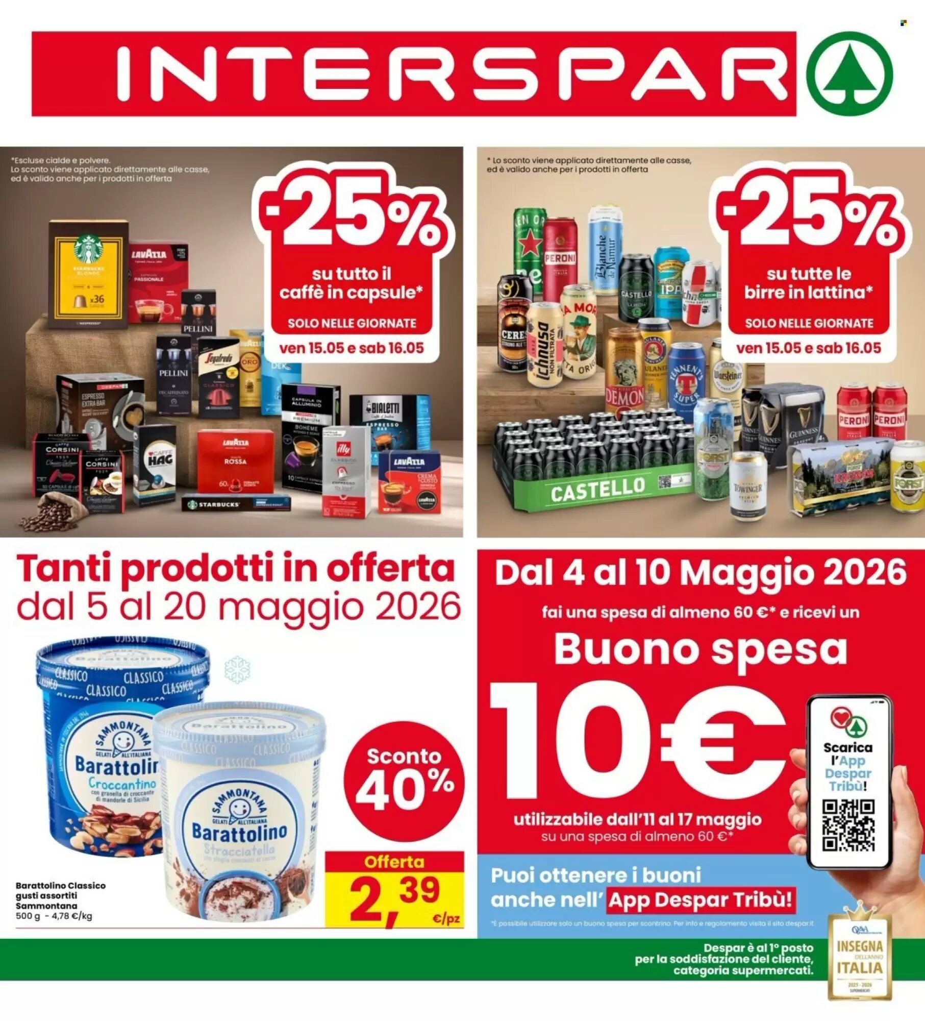 Volantino promozionale Interspar  valide dal 05/05/2026 - Pagina 1.