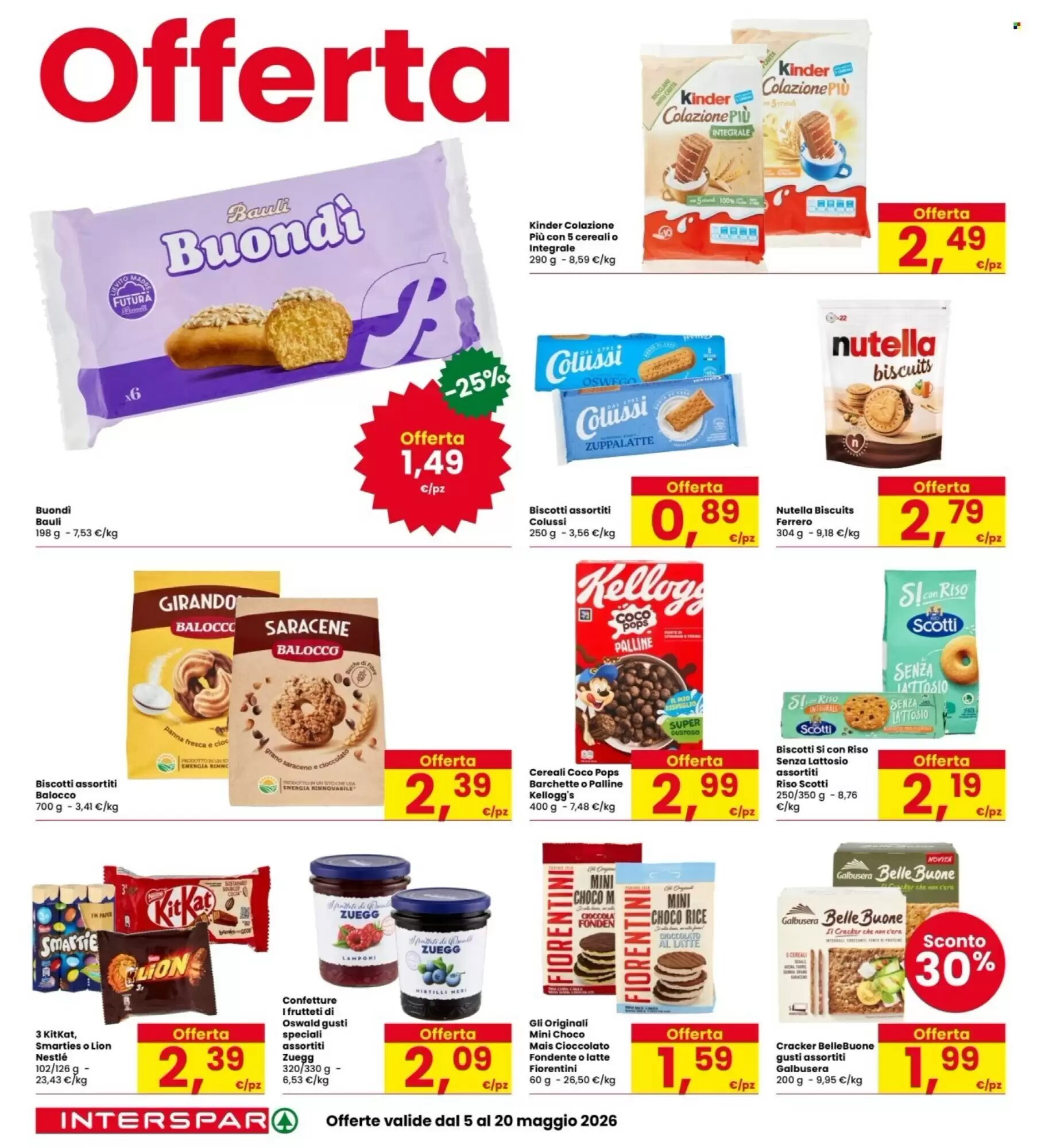 Volantino promozionale Interspar  valide dal 05/05/2026 - Pagina 20.