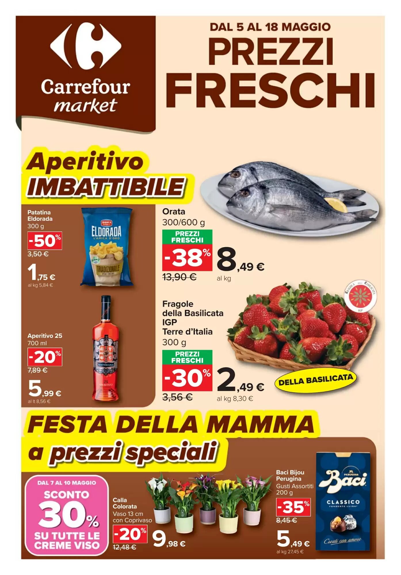 Volantino promozionale Carrefour Market  valide dal 05/05/2026 - Pagina 1.